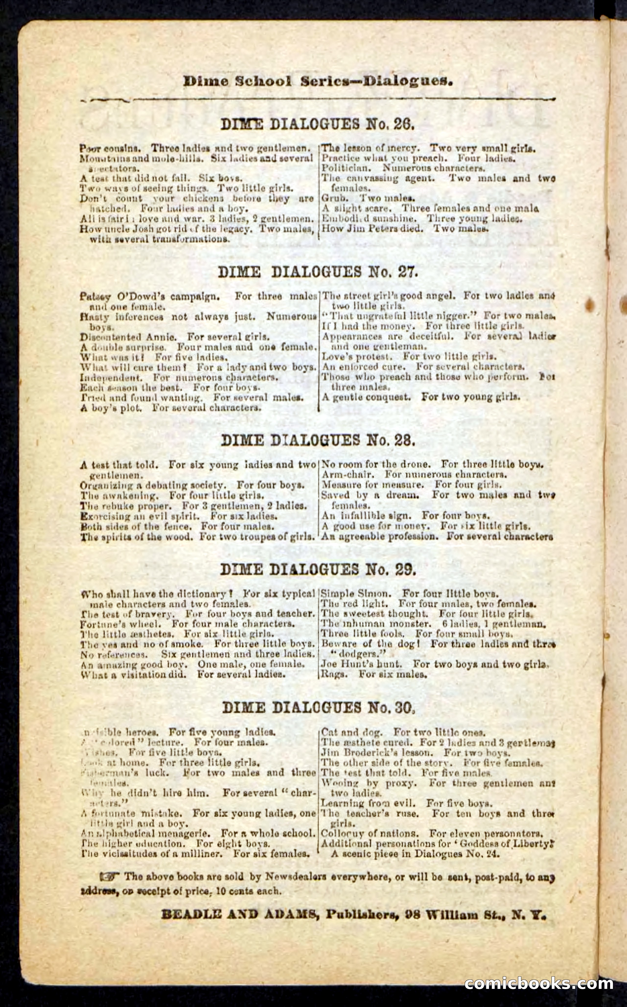 Beadle's Pocket Novels No. 232: Jabez Hawk — page 98 of 100