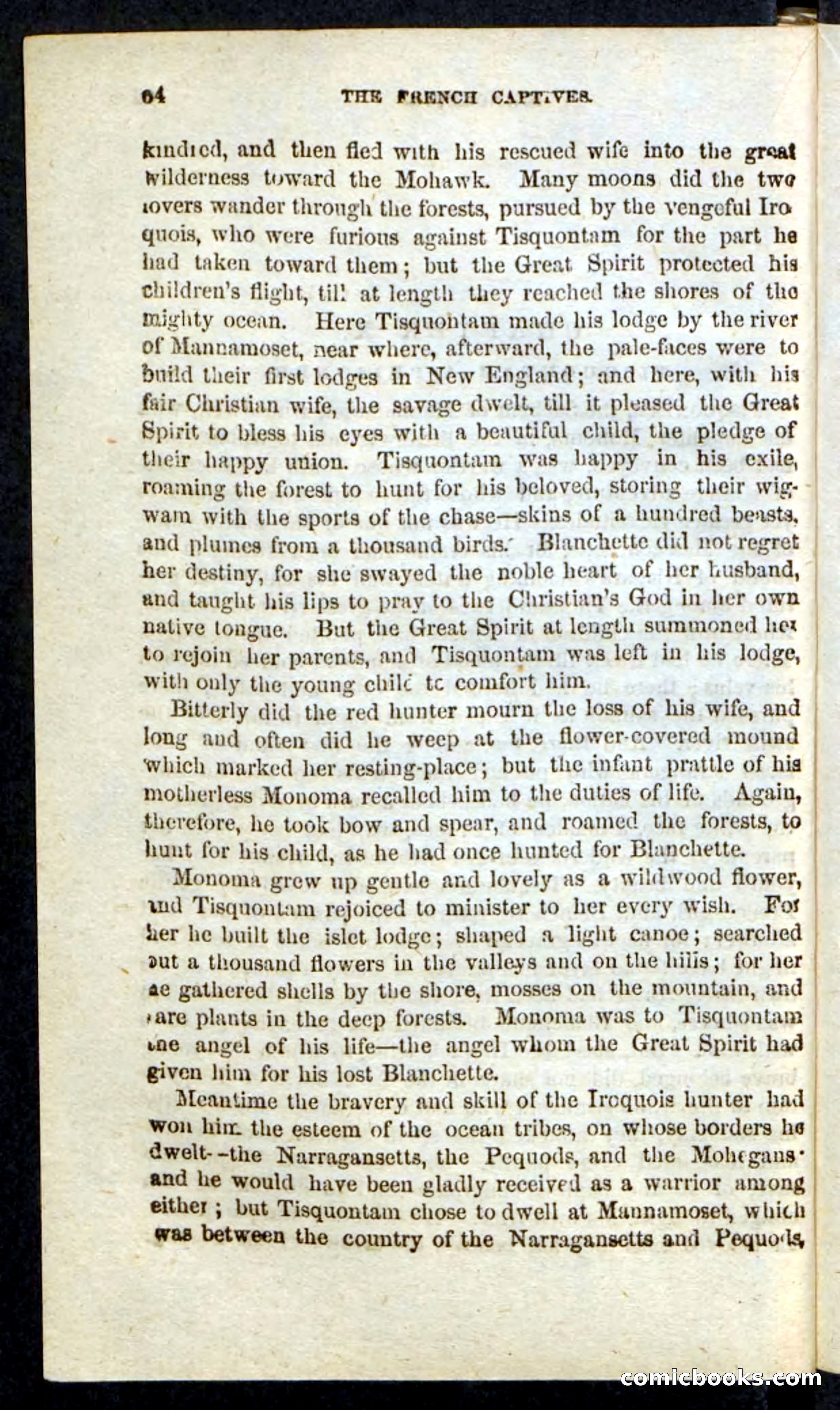 Beadle's Pocket Novels: Massasoit's Daughter — page 54 of 132