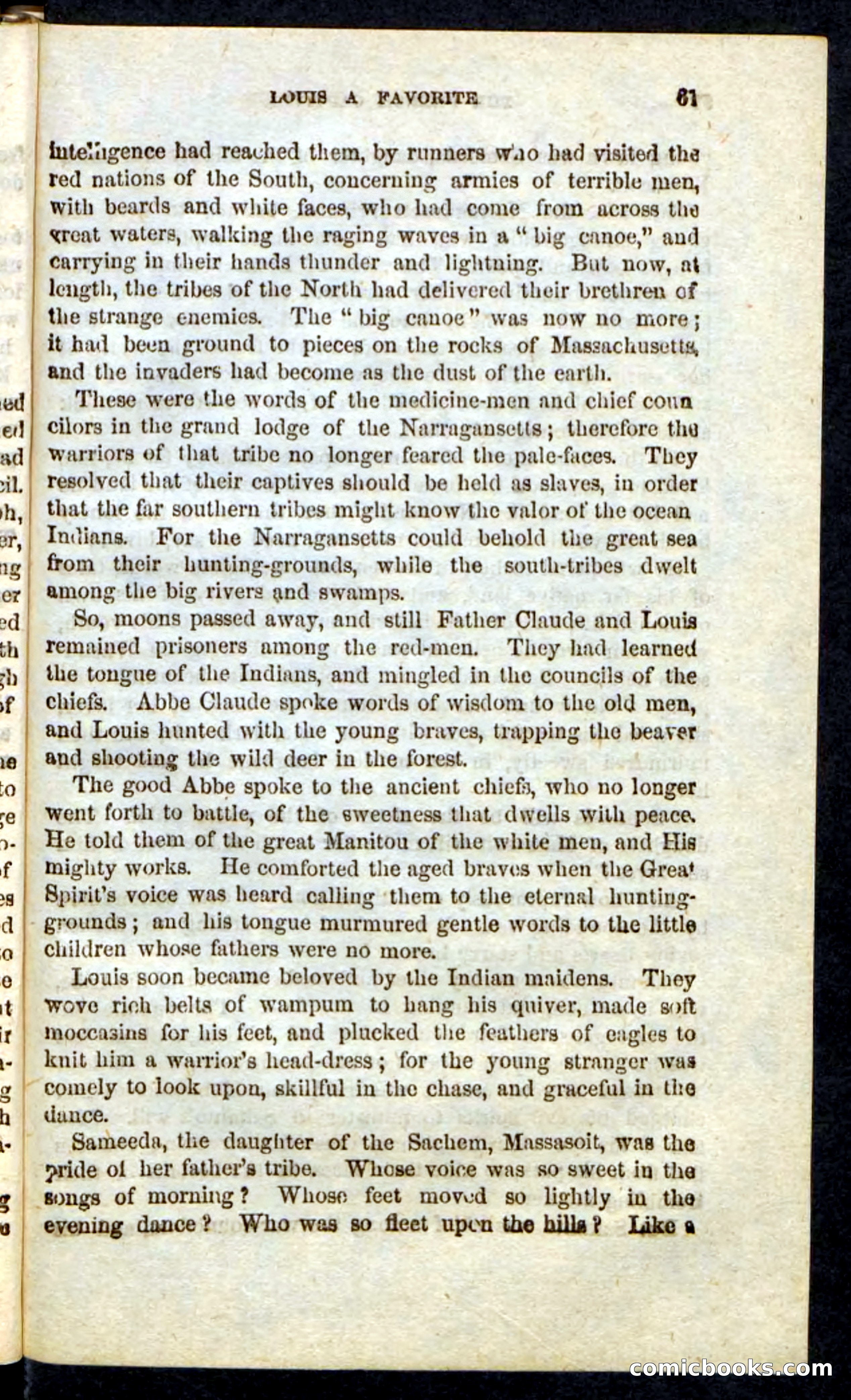 Beadle's Pocket Novels: Massasoit's Daughter — page 61 of 132