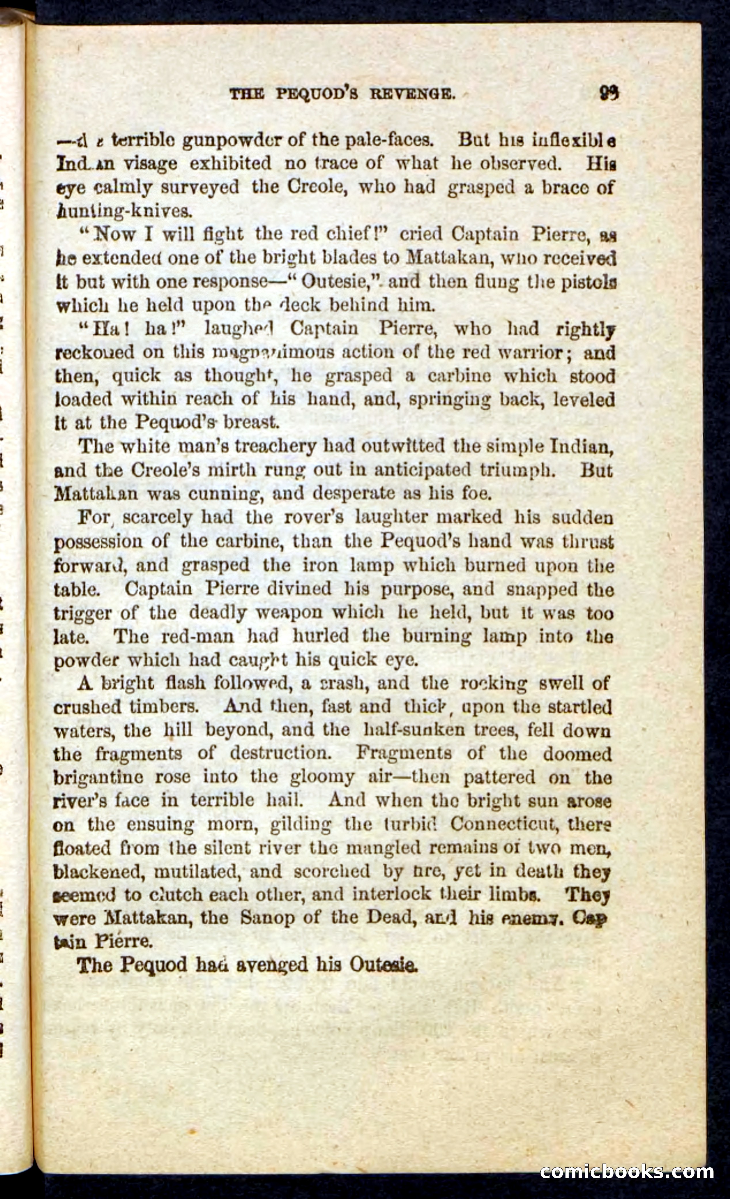 Beadle's Pocket Novels: Massasoit's Daughter — page 99 of 132