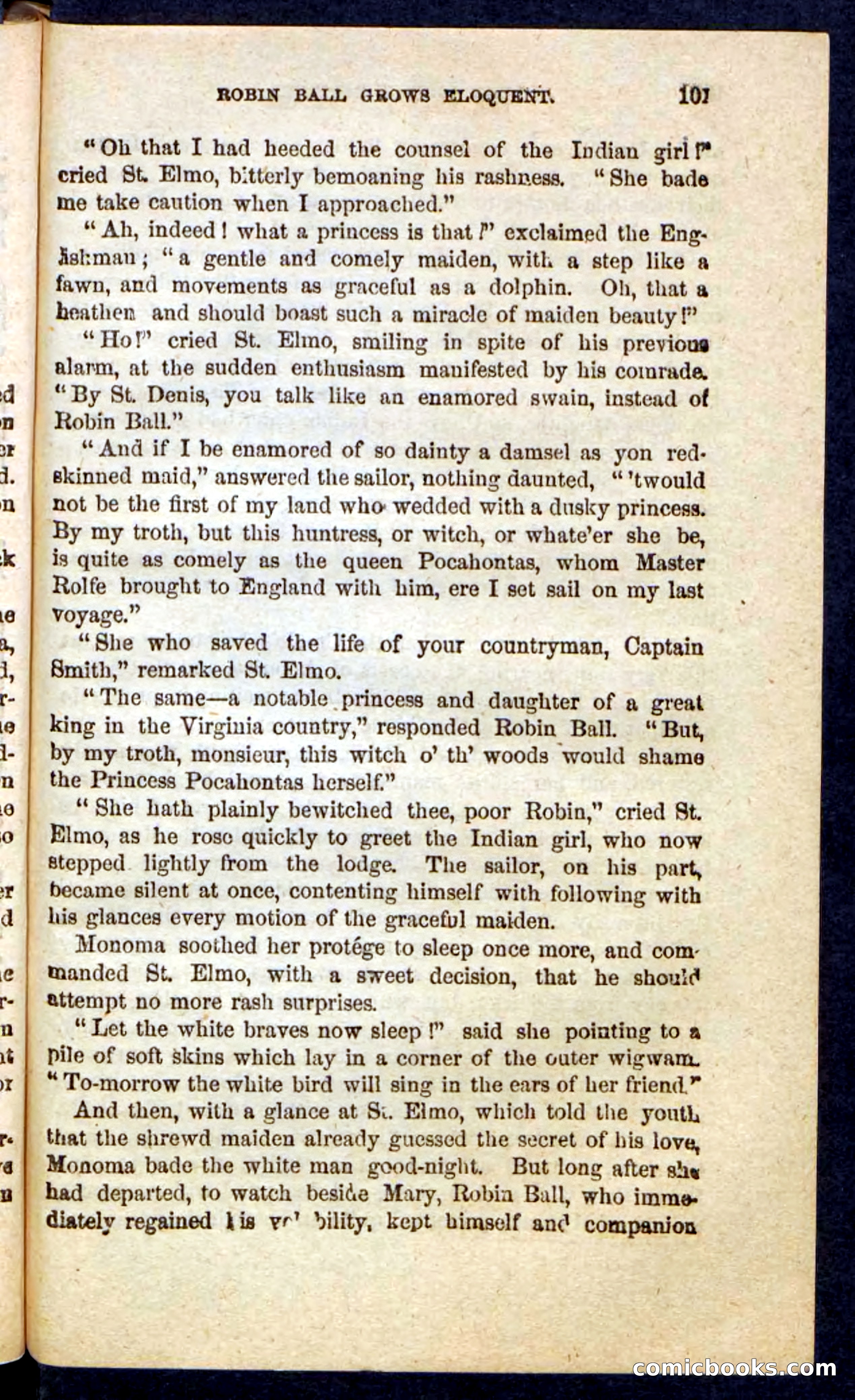 Beadle's Pocket Novels: Massasoit's Daughter — page 101 of 132