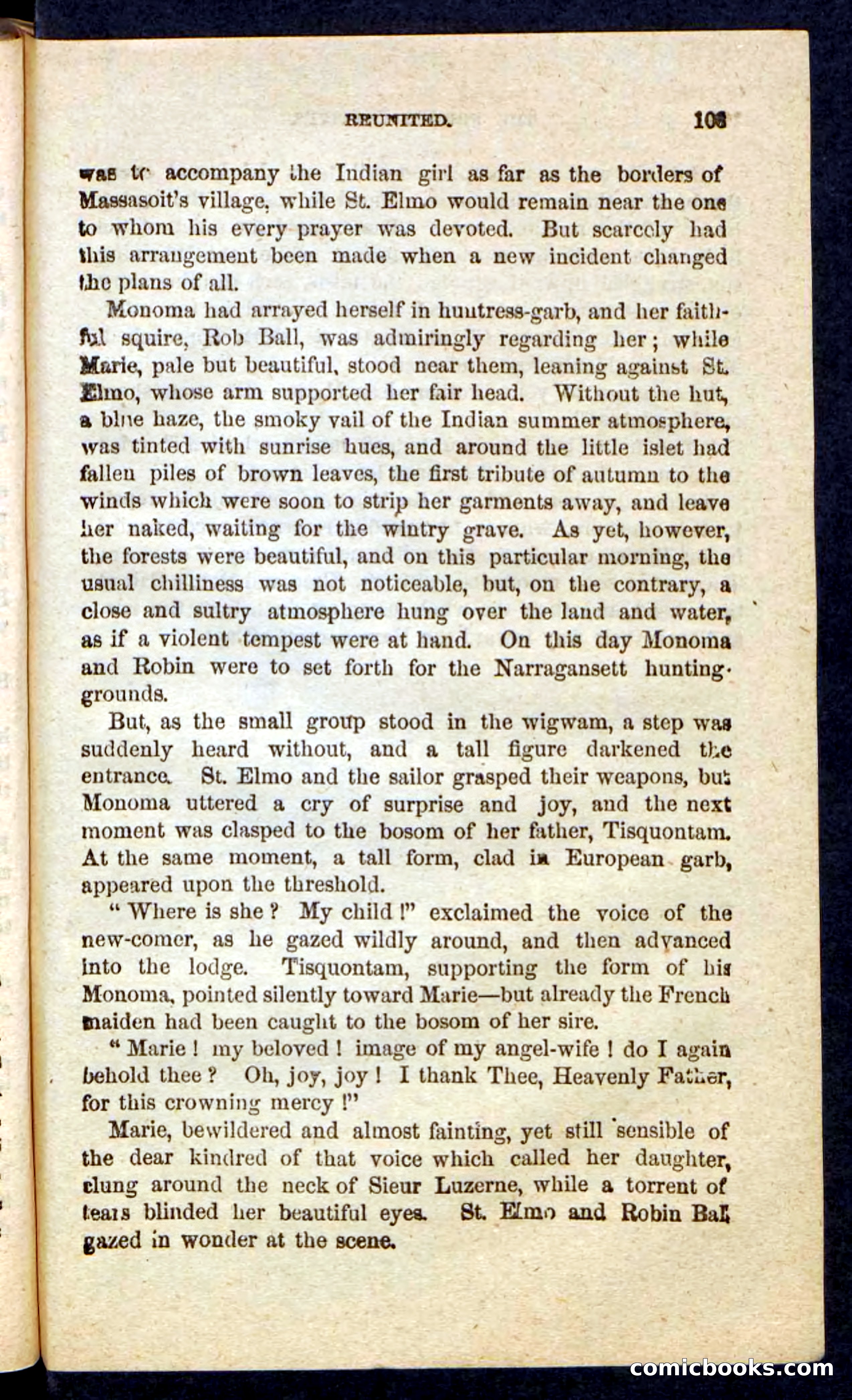Beadle's Pocket Novels: Massasoit's Daughter — page 103 of 132