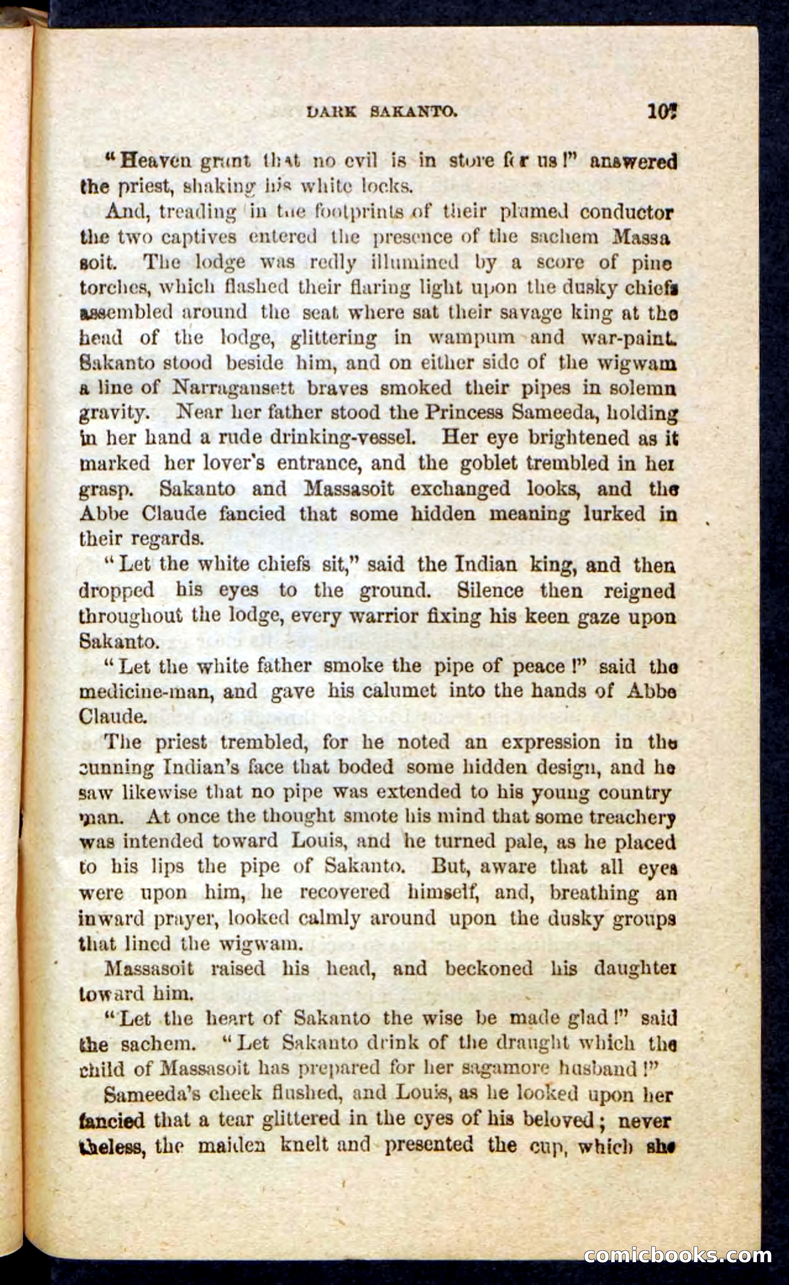 Beadle's Pocket Novels: Massasoit's Daughter — page 107 of 132
