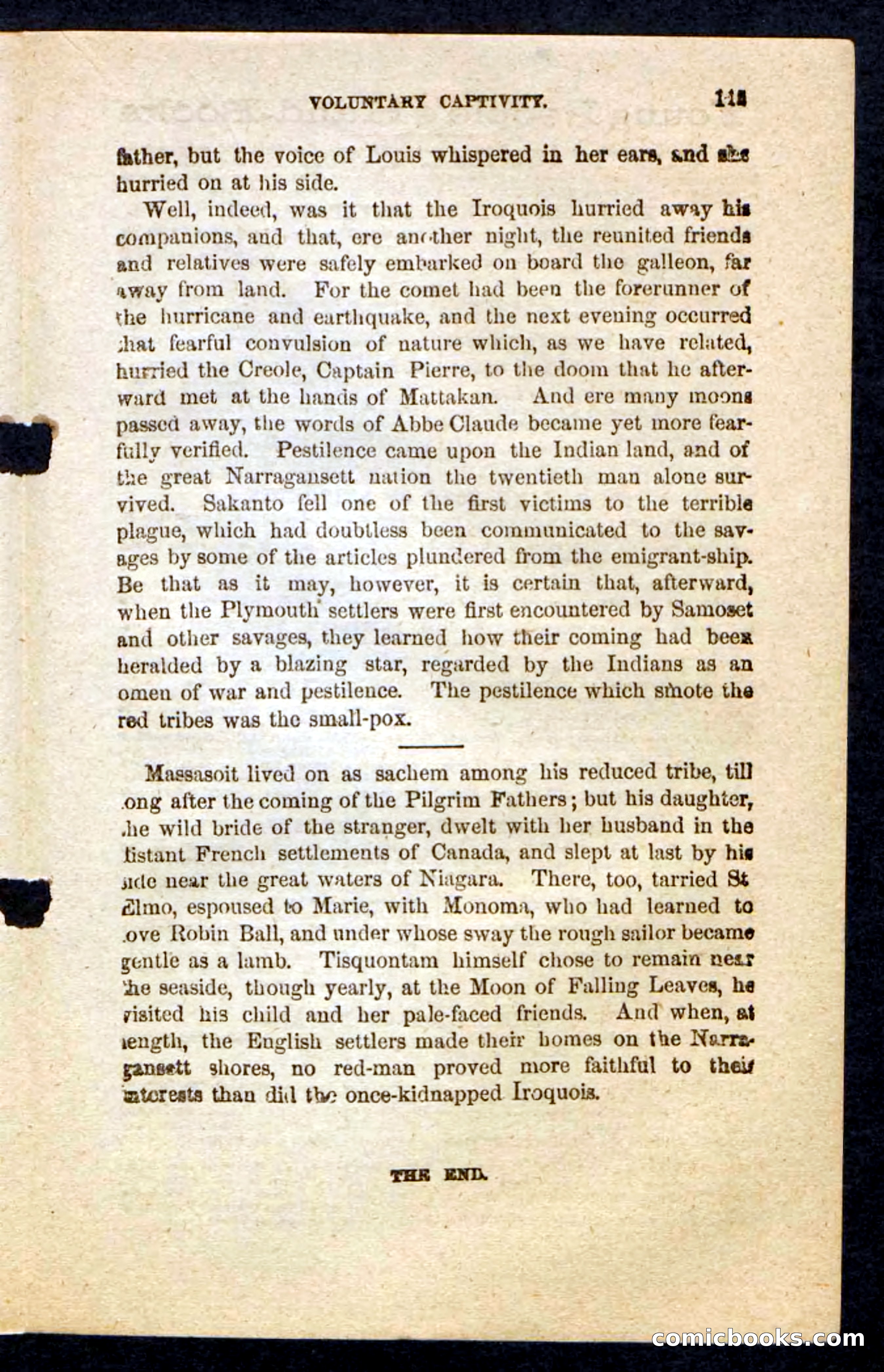 Beadle's Pocket Novels: Massasoit's Daughter — page 115 of 132