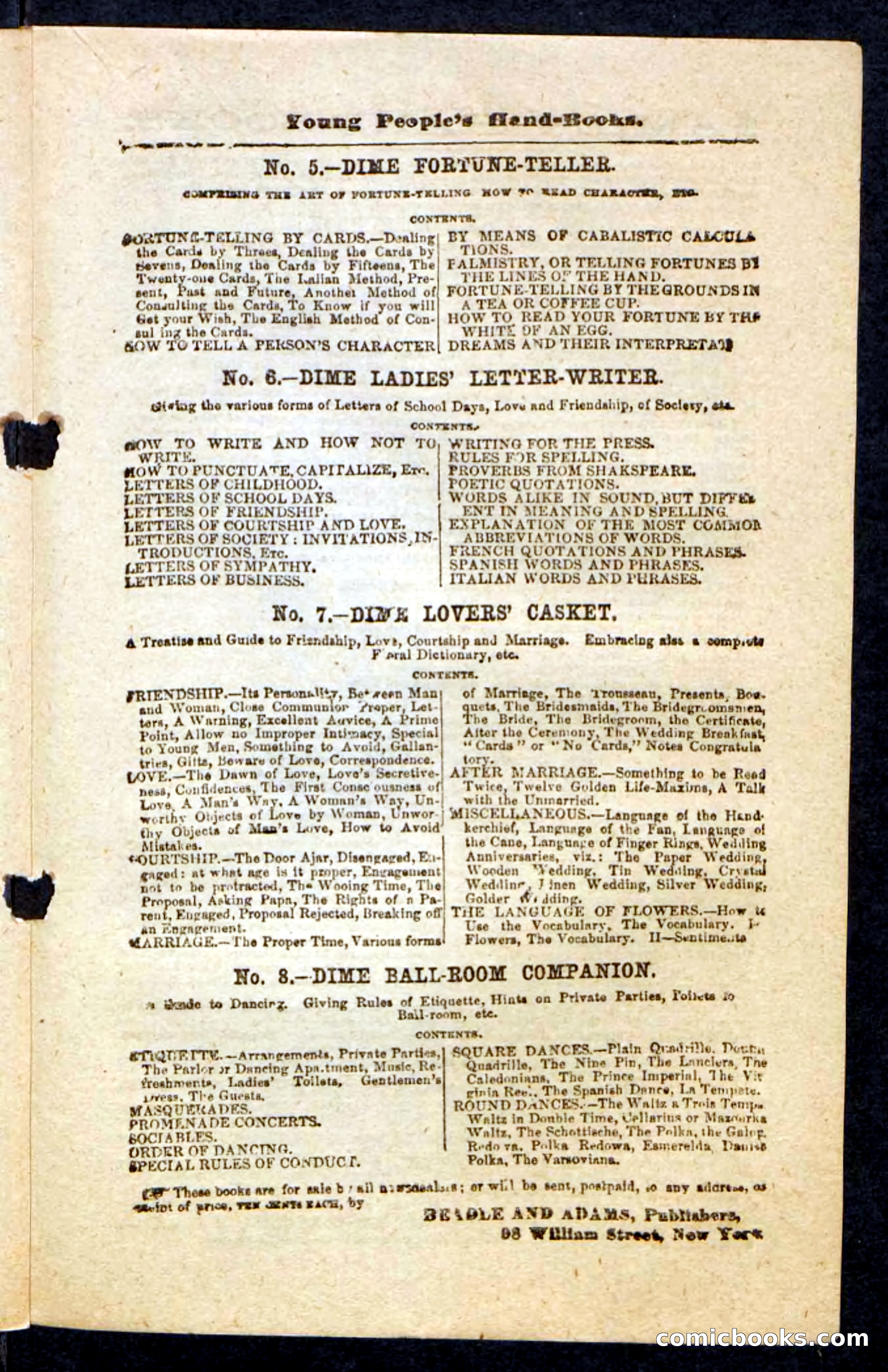 Beadle's Pocket Novels: Massasoit's Daughter — page 117 of 132