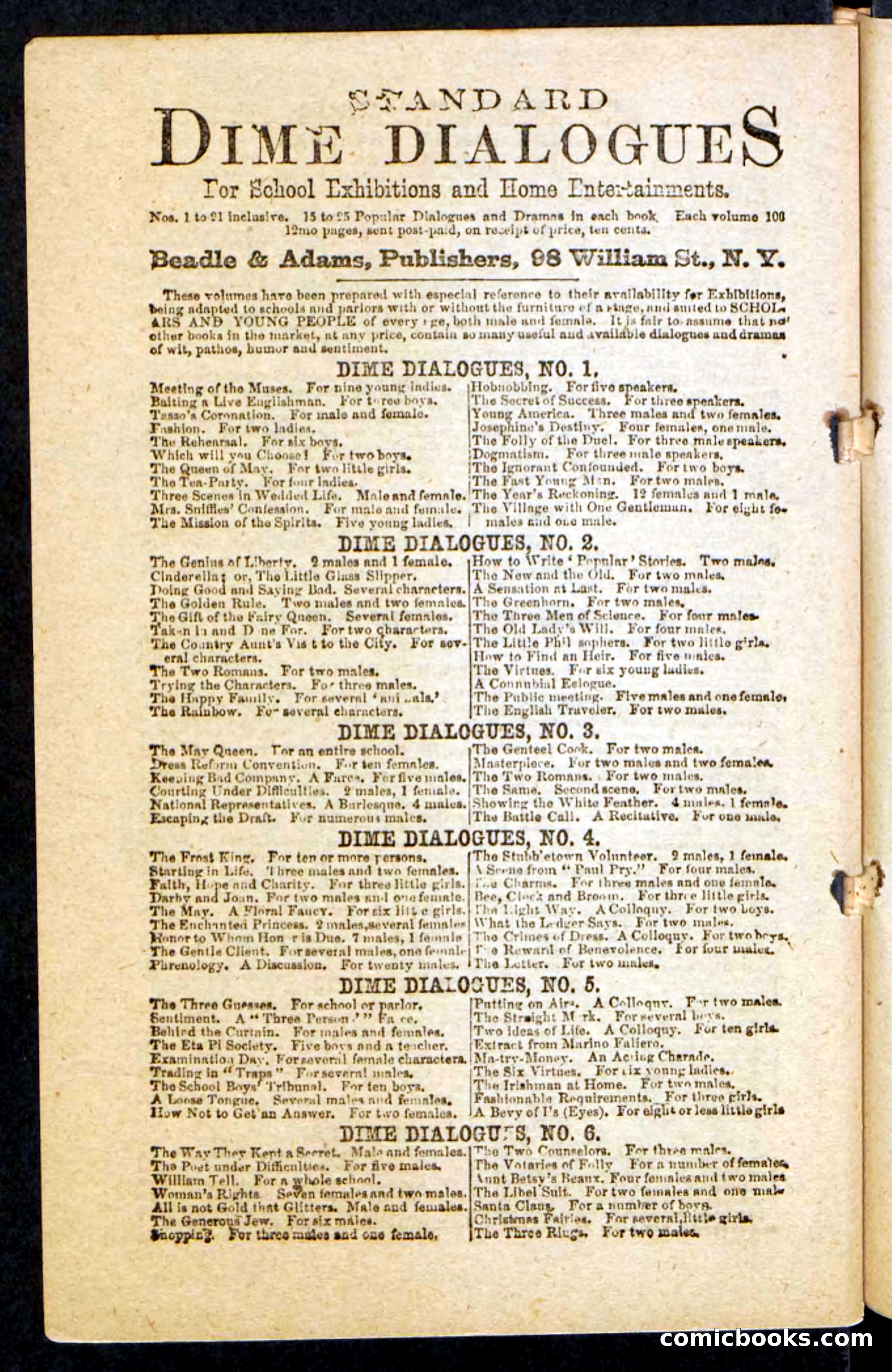 Beadle's Pocket Novels: Massasoit's Daughter — page 120 of 132