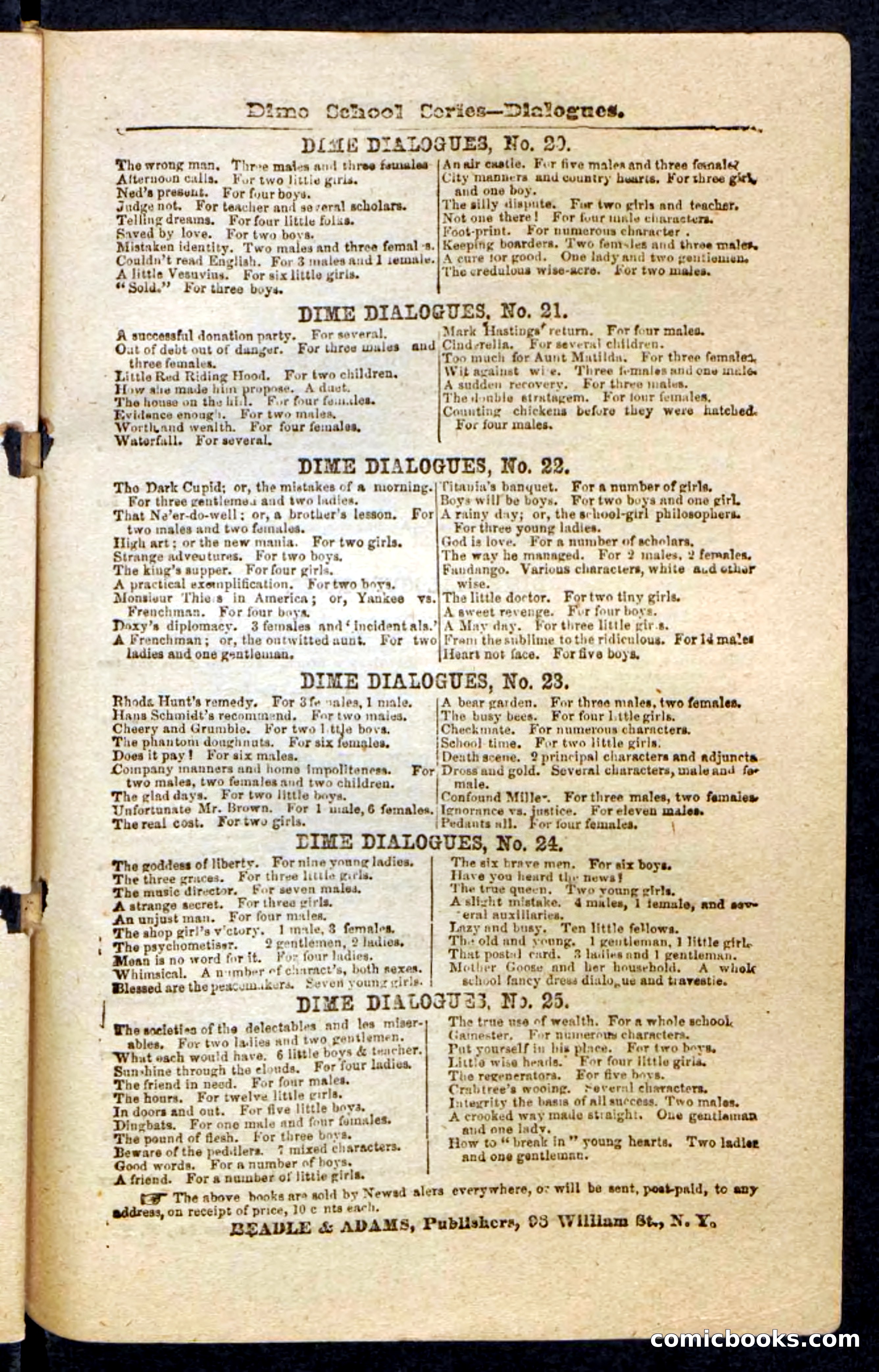 Beadle's Pocket Novels: Massasoit's Daughter — page 123 of 132