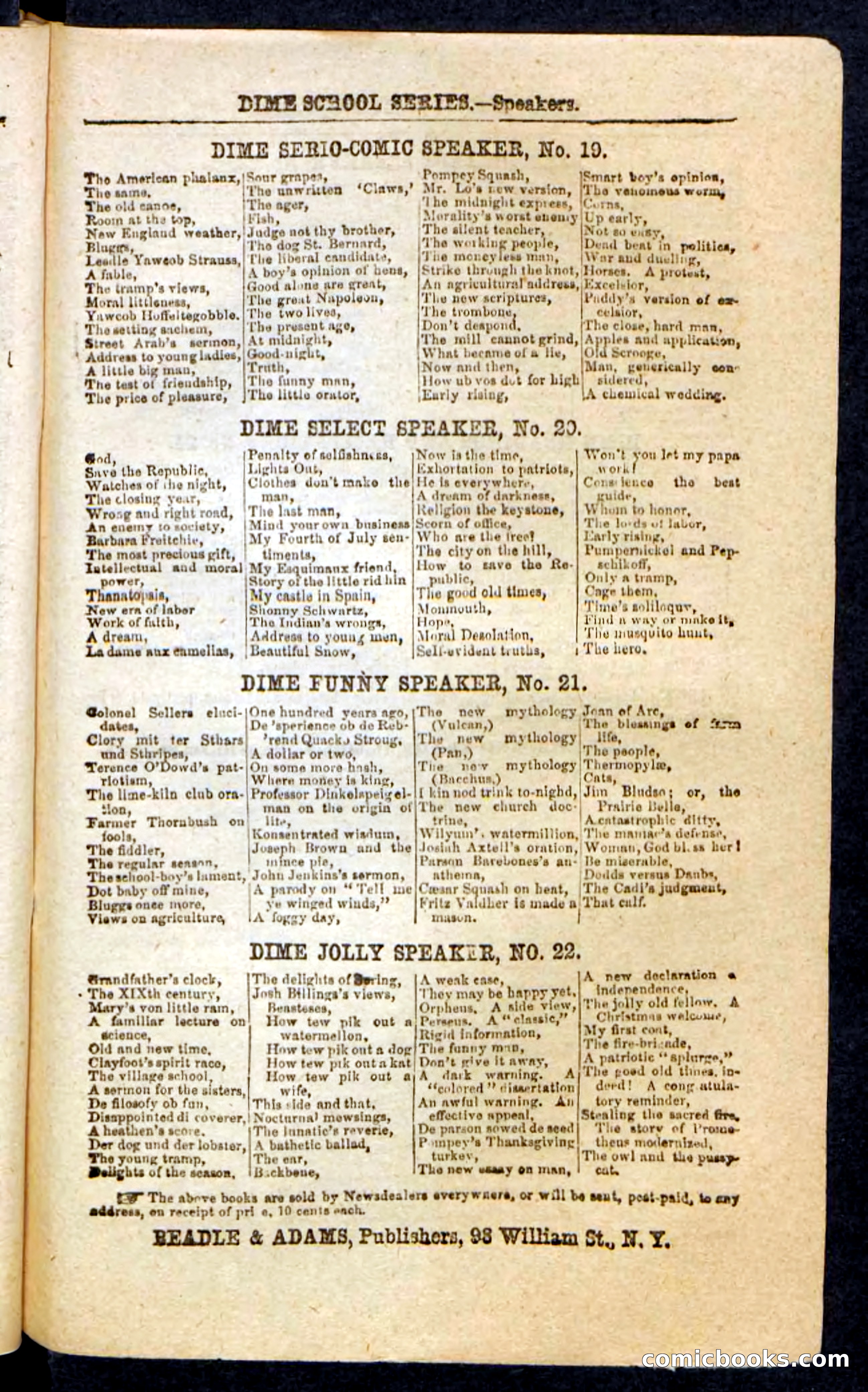 Beadle's Pocket Novels: Massasoit's Daughter — page 129 of 132