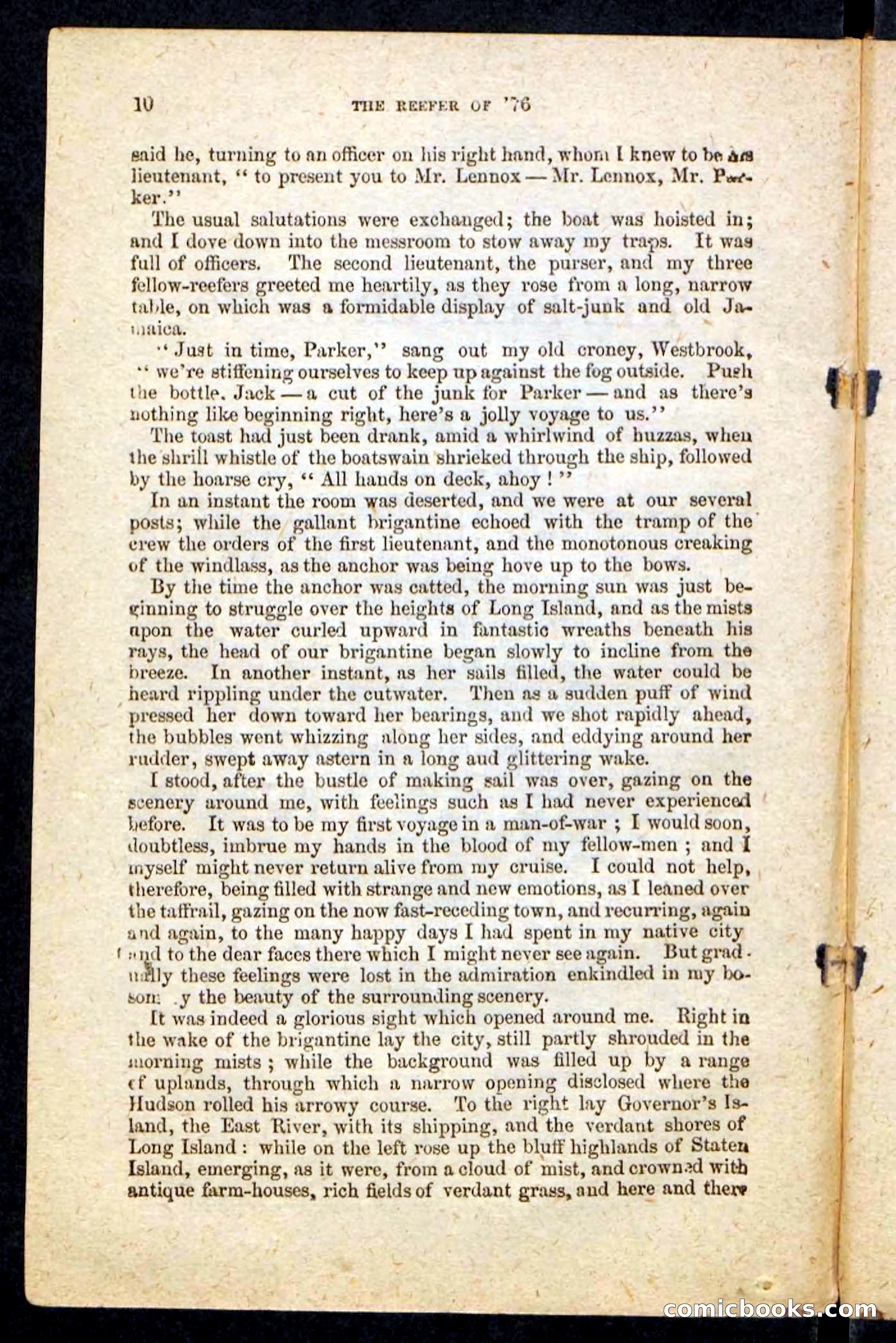 Beadle's Pocket Novels No. 235: The Reefer of '76 — page 6 of 100