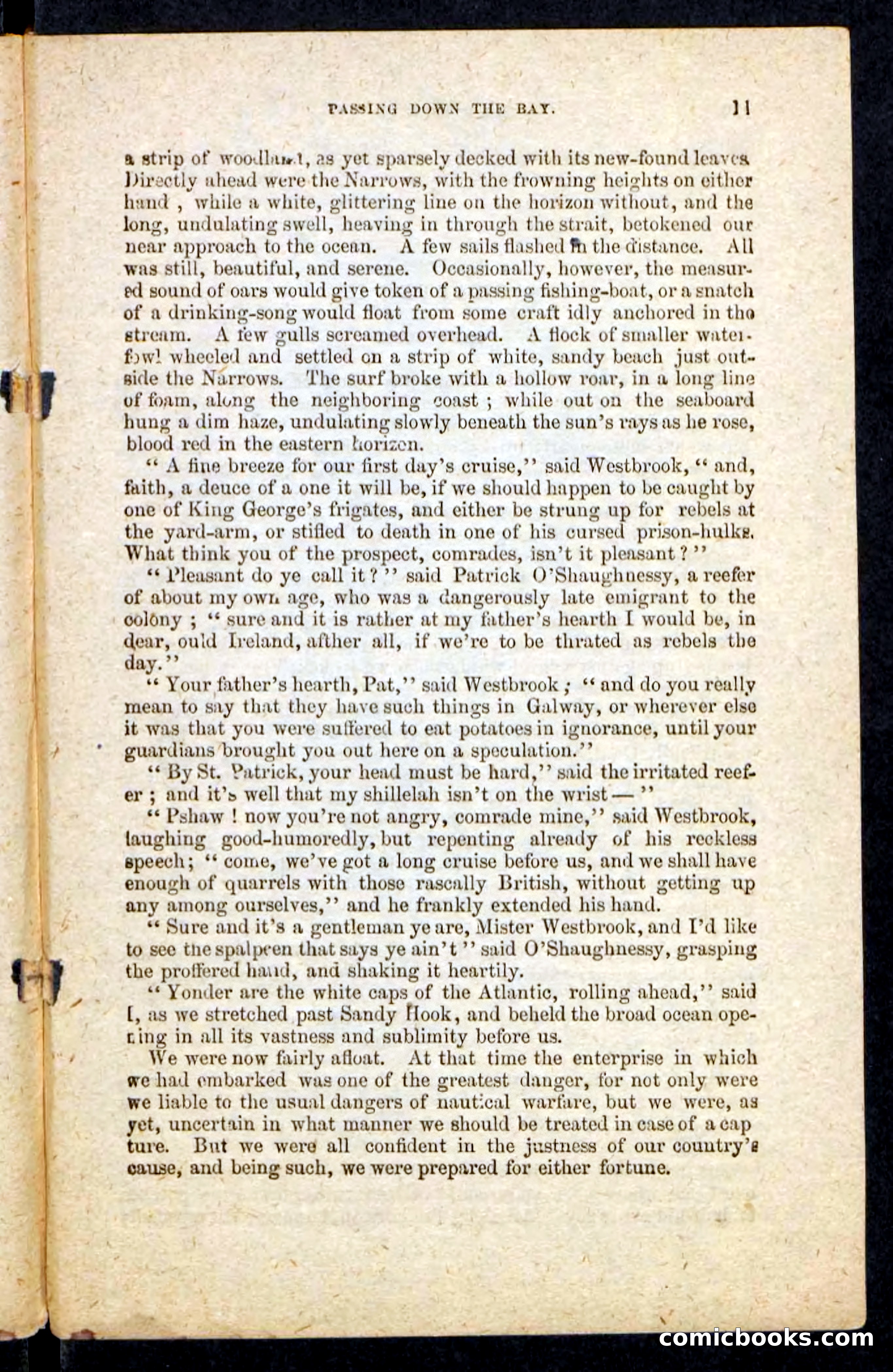 Beadle's Pocket Novels No. 235: The Reefer of '76 — page 7 of 100
