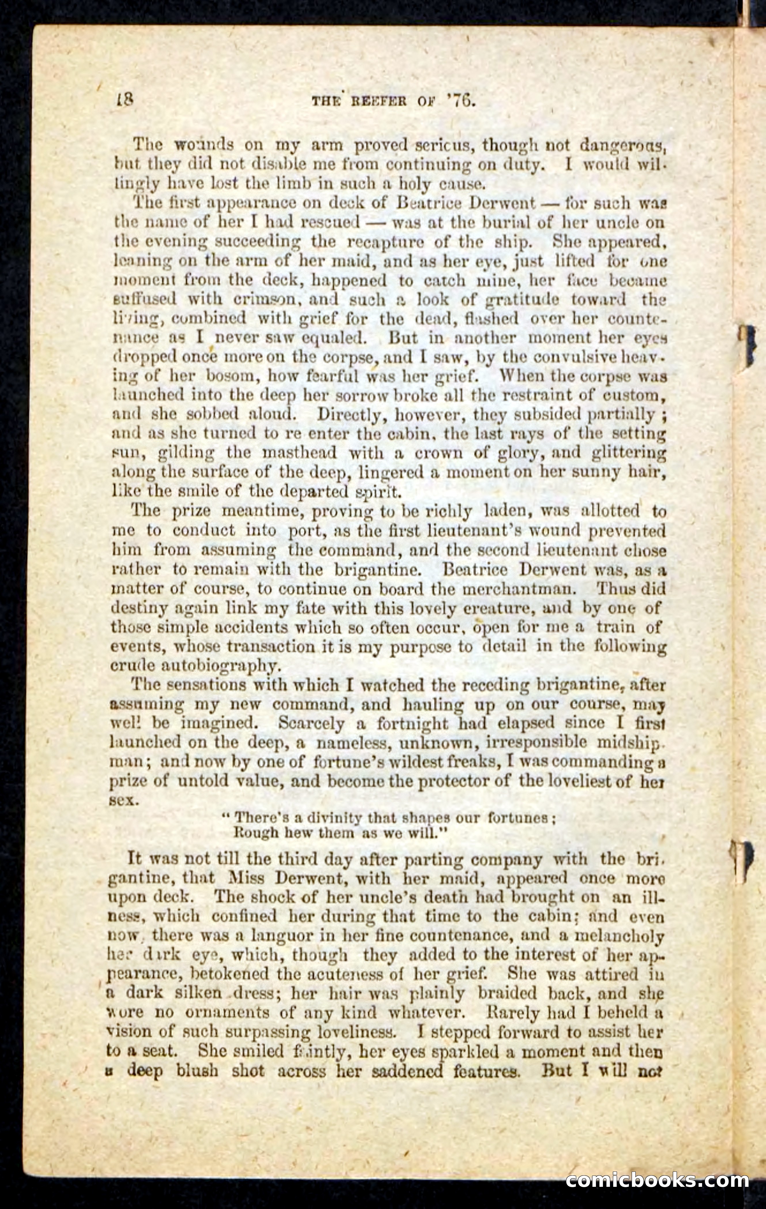 Beadle's Pocket Novels No. 235: The Reefer of '76 — page 14 of 100