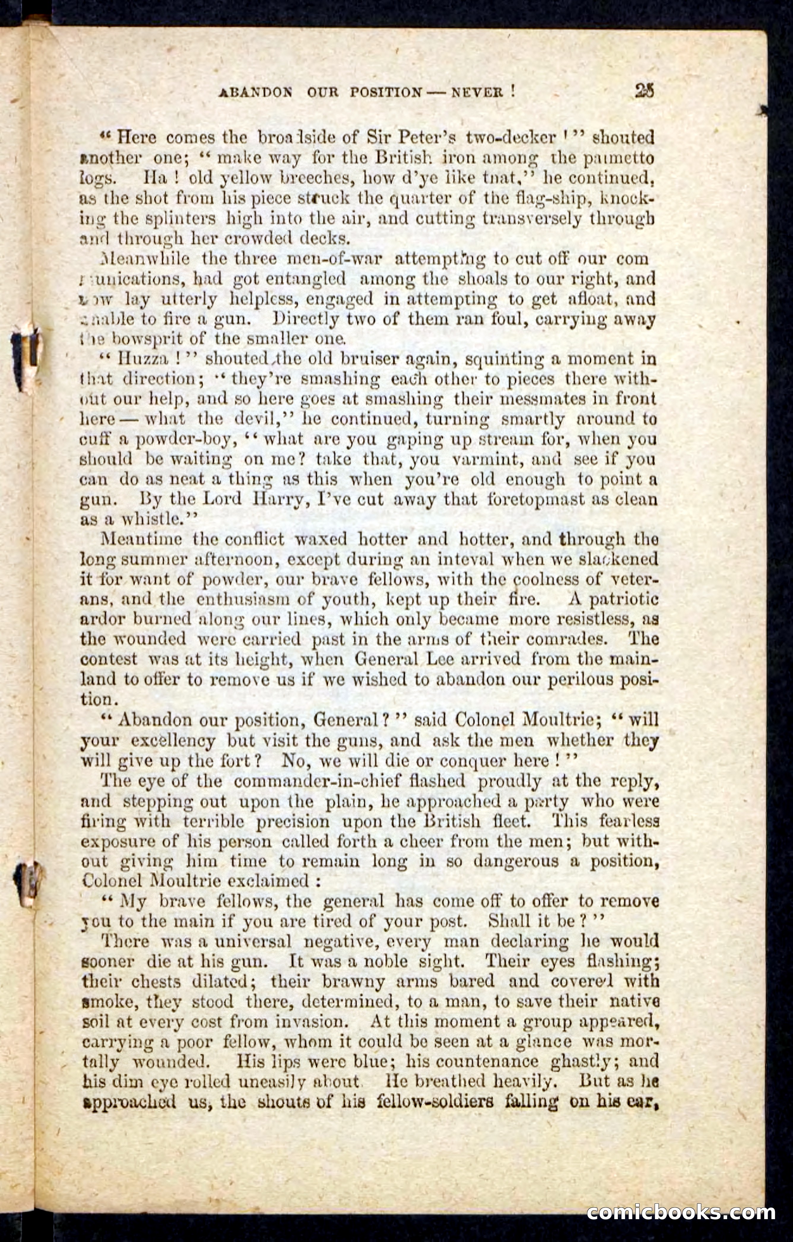 Beadle's Pocket Novels No. 235: The Reefer of '76 — page 21 of 100