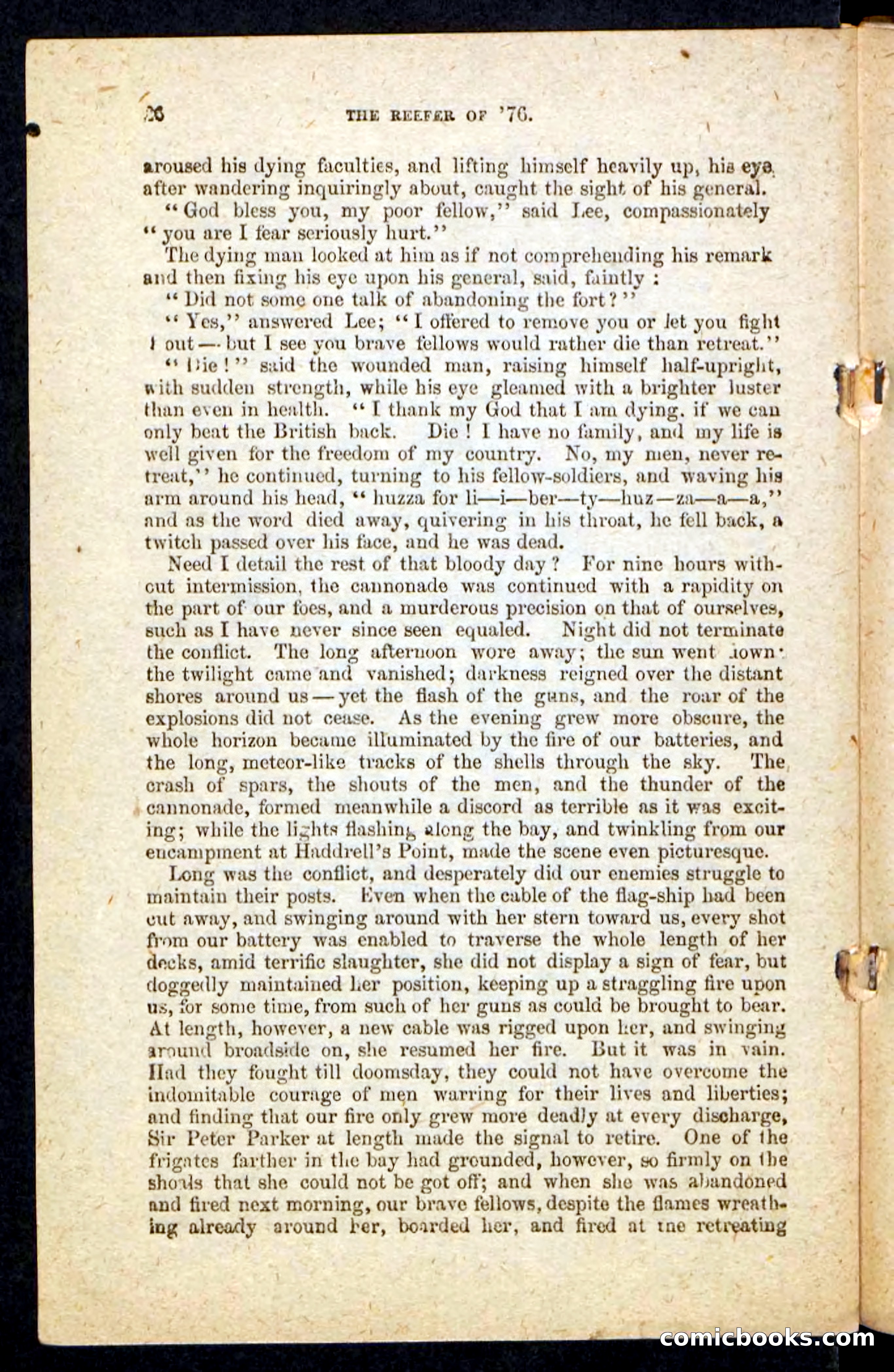 Beadle's Pocket Novels No. 235: The Reefer of '76 — page 22 of 100
