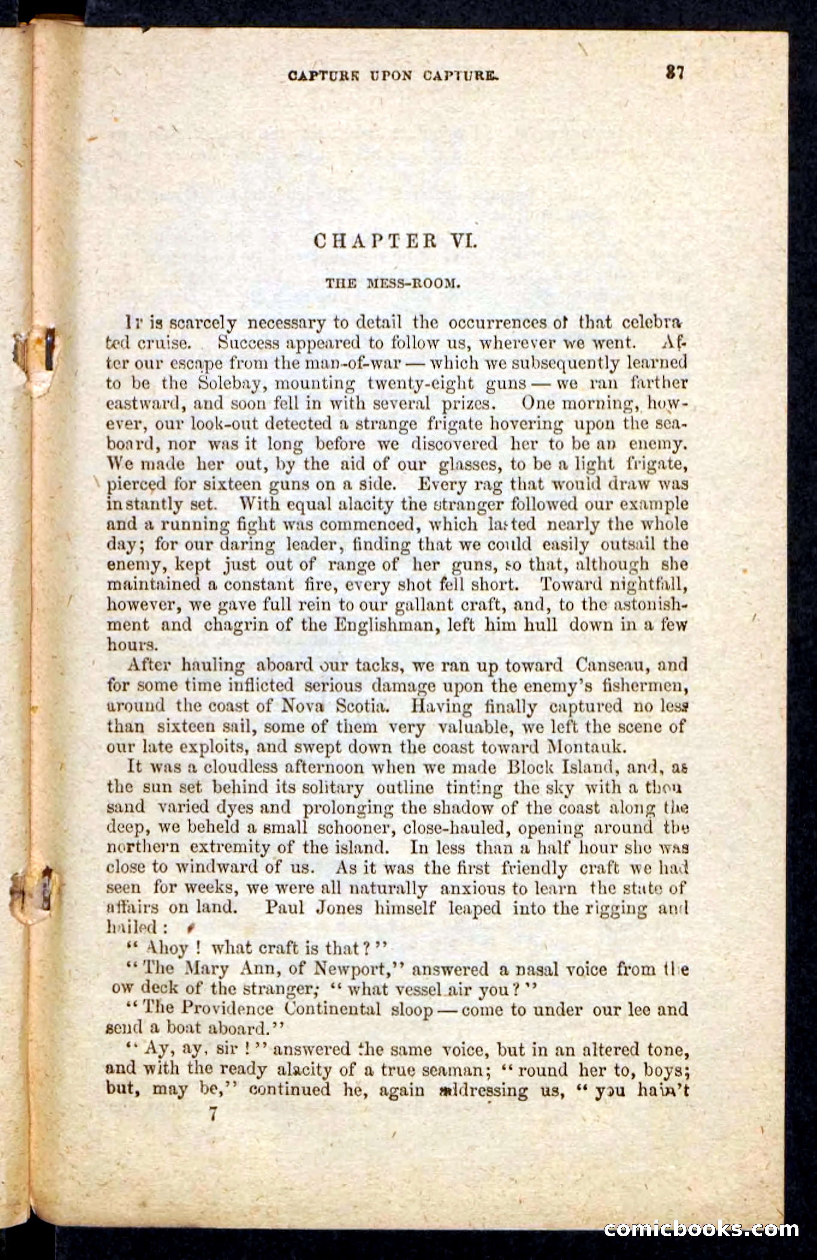 Beadle's Pocket Novels No. 235: The Reefer of '76 — page 33 of 100