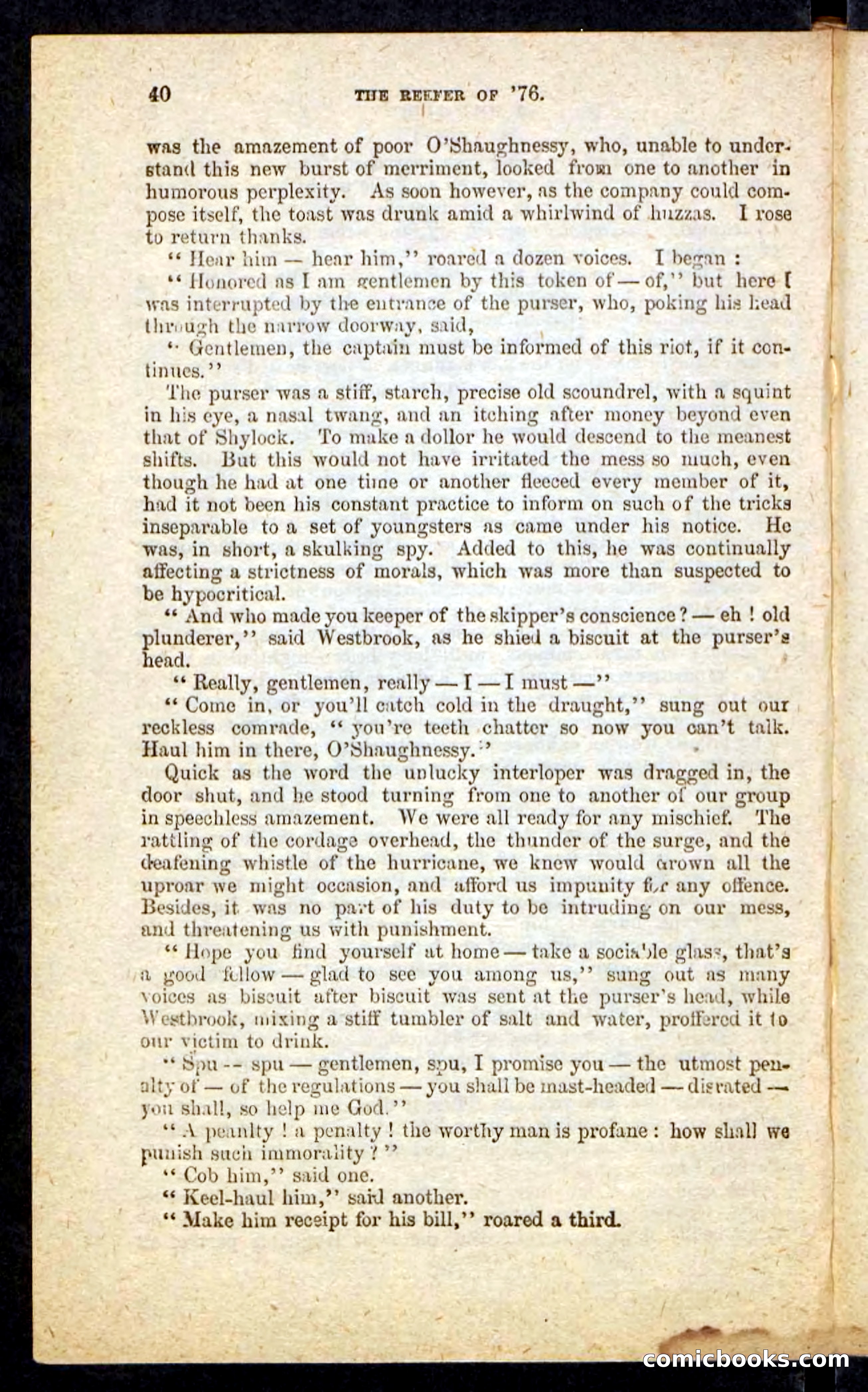 Beadle's Pocket Novels No. 235: The Reefer of '76 — page 36 of 100