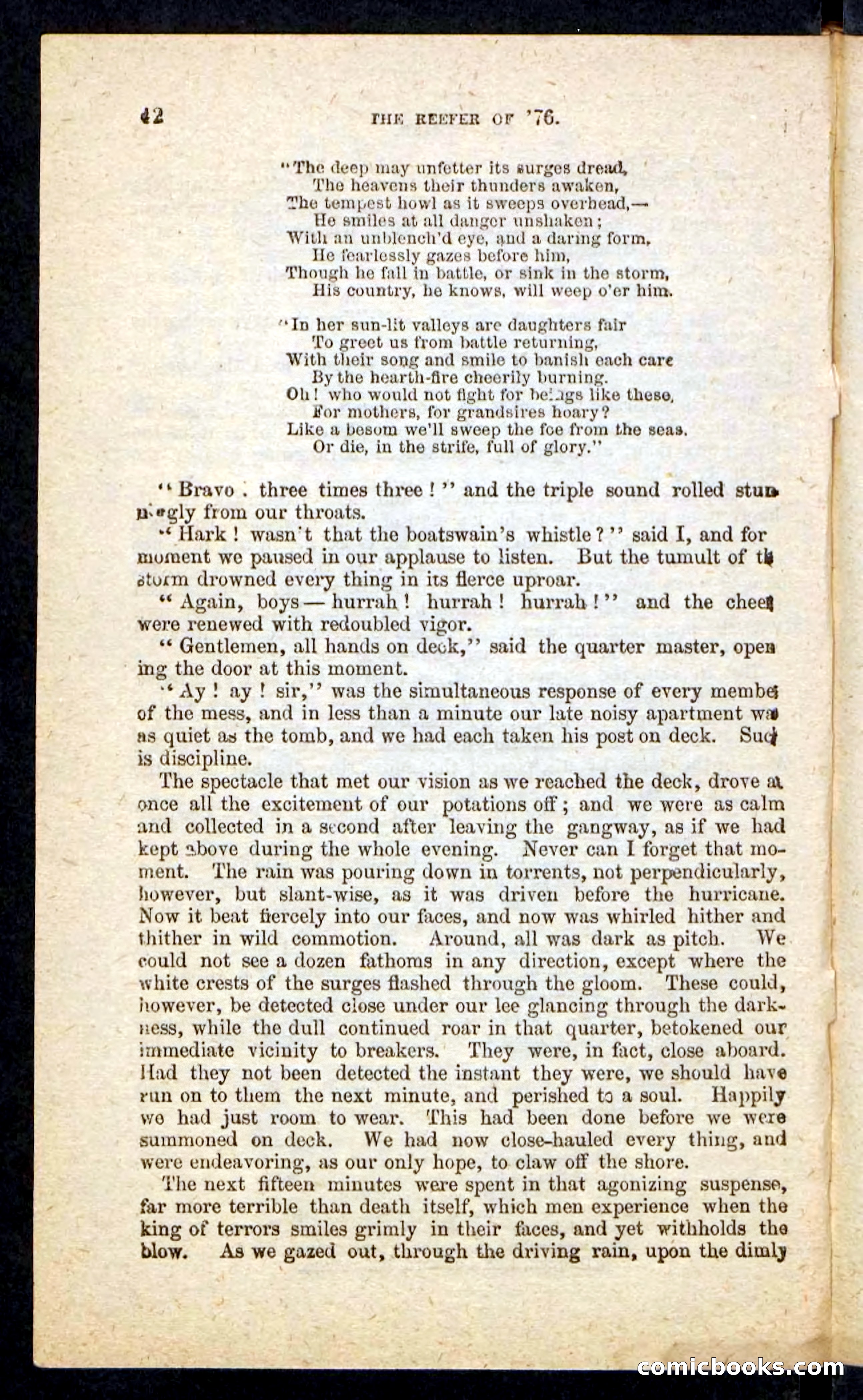 Beadle's Pocket Novels No. 235: The Reefer of '76 — page 38 of 100