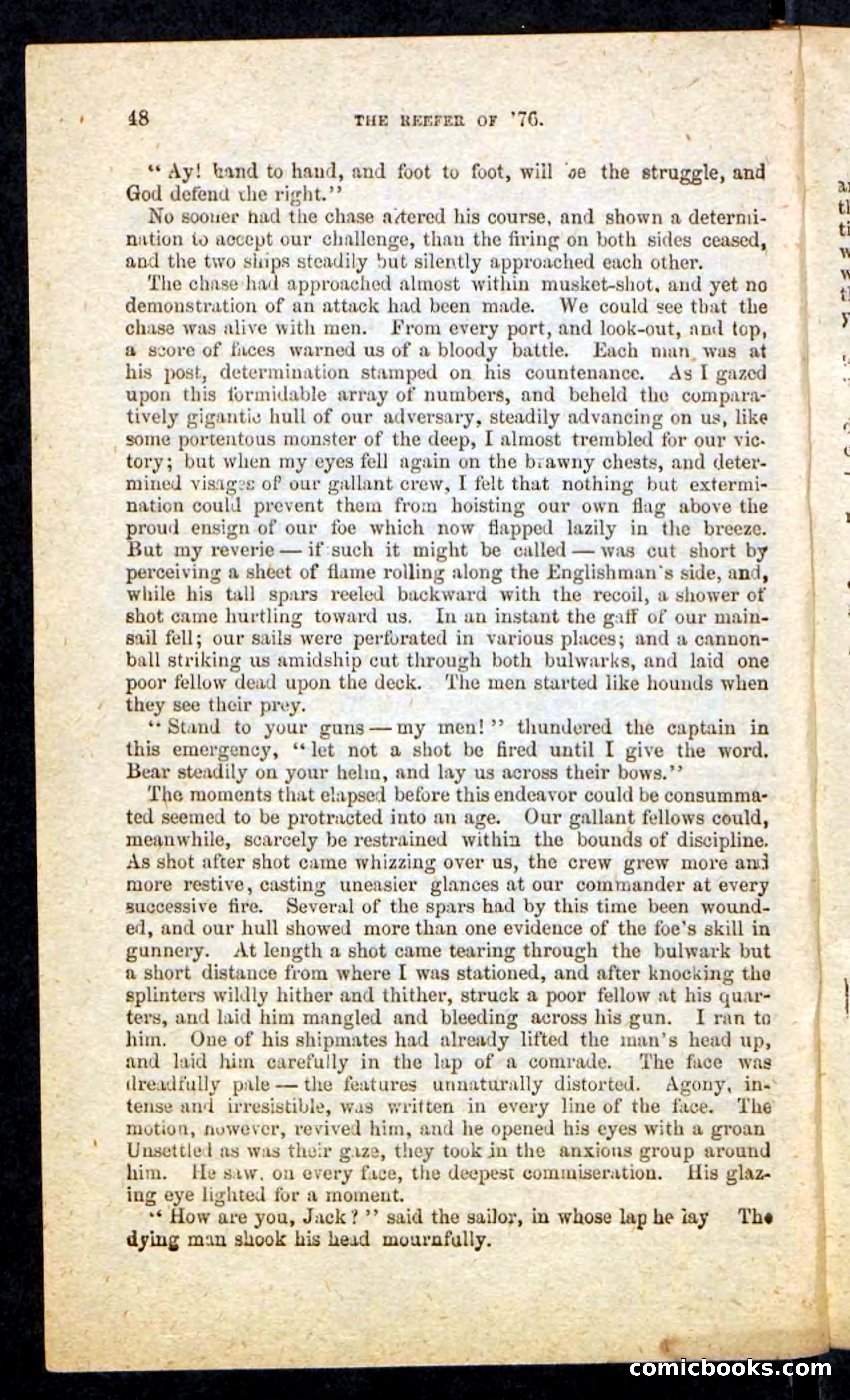 Beadle's Pocket Novels No. 235: The Reefer of '76 — page 44 of 100