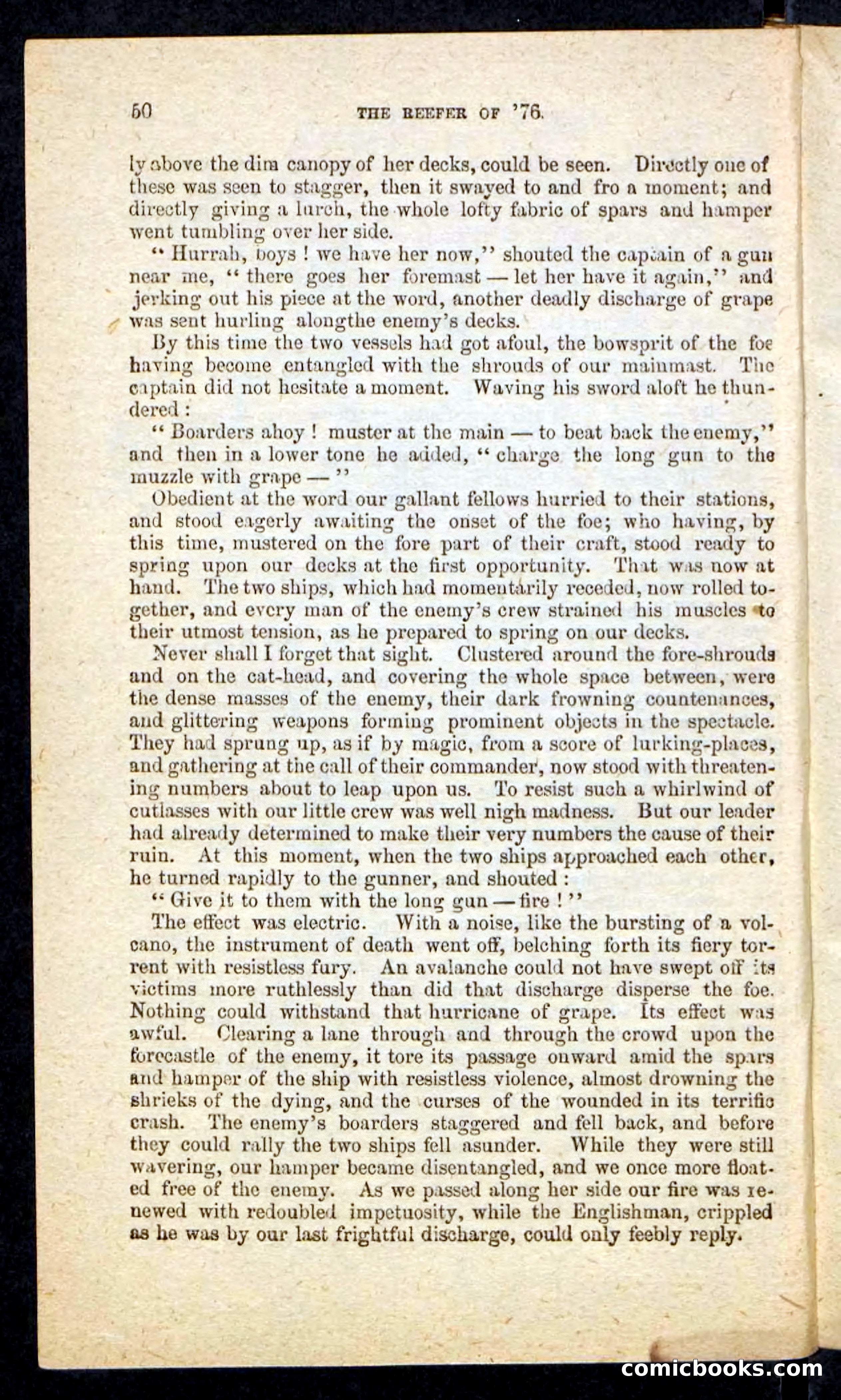Beadle's Pocket Novels No. 235: The Reefer of '76 — page 46 of 100