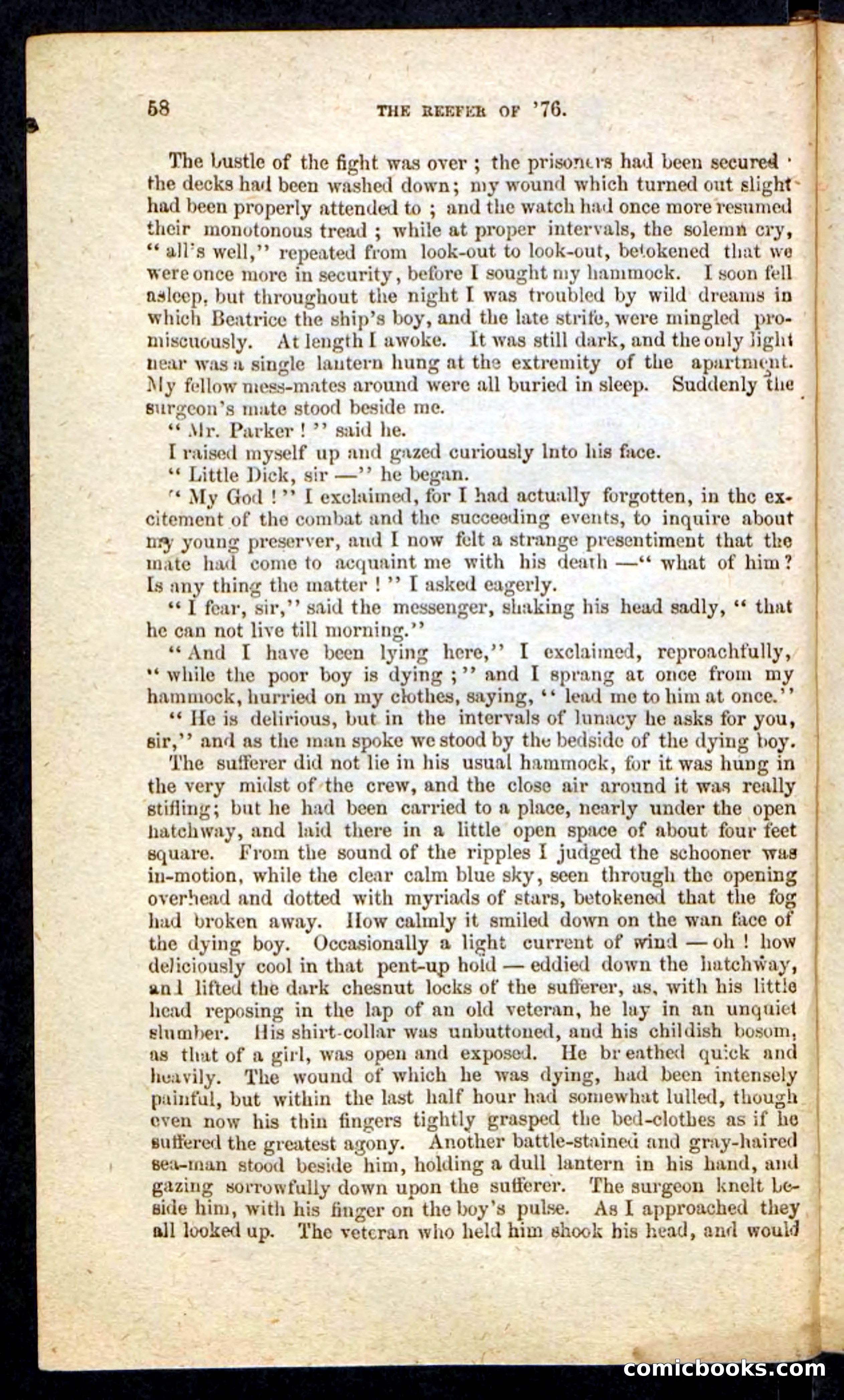 Beadle's Pocket Novels No. 235: The Reefer of '76 — page 54 of 100