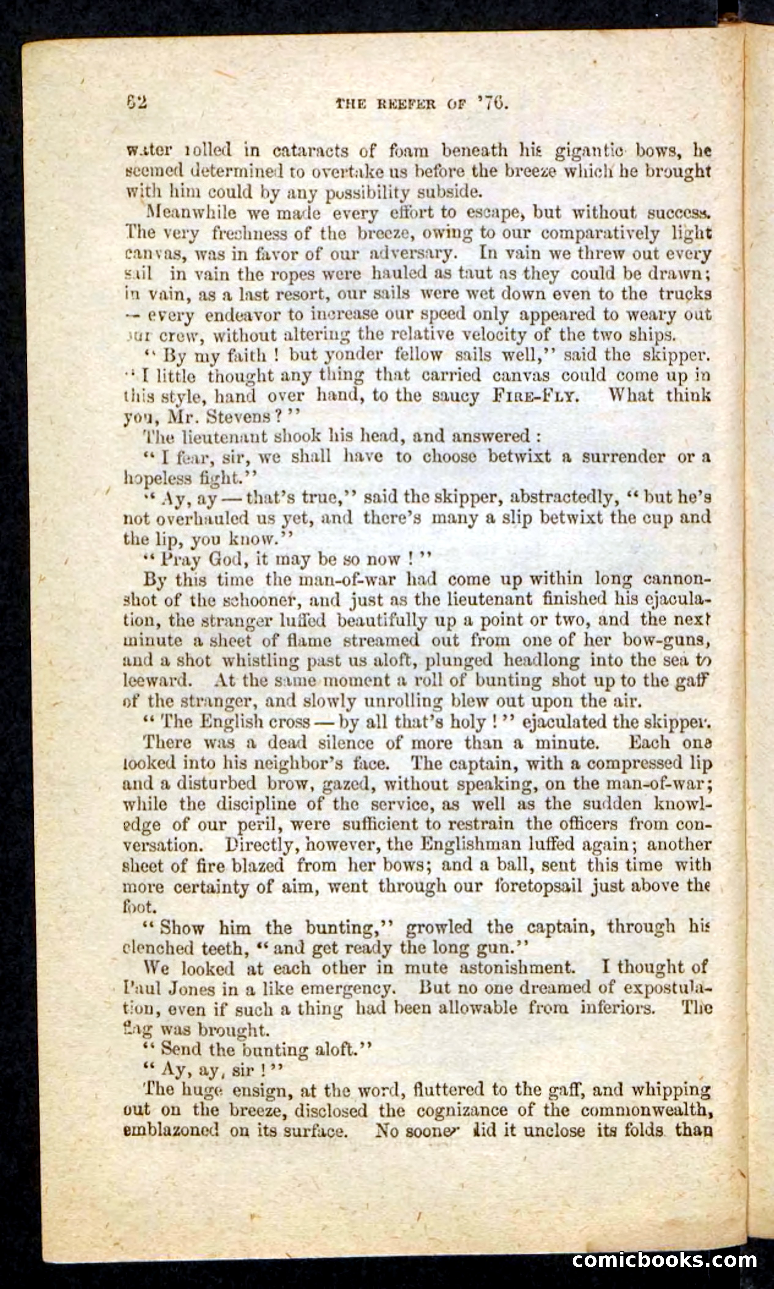 Beadle's Pocket Novels No. 235: The Reefer of '76 — page 58 of 100