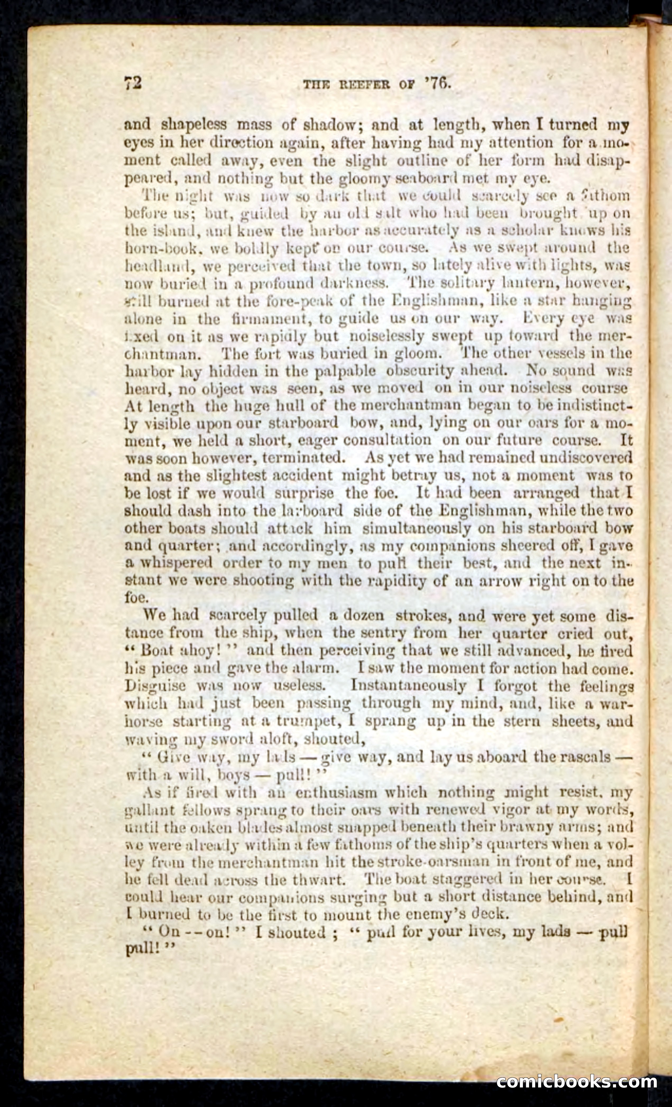 Beadle's Pocket Novels No. 235: The Reefer of '76 — page 68 of 100
