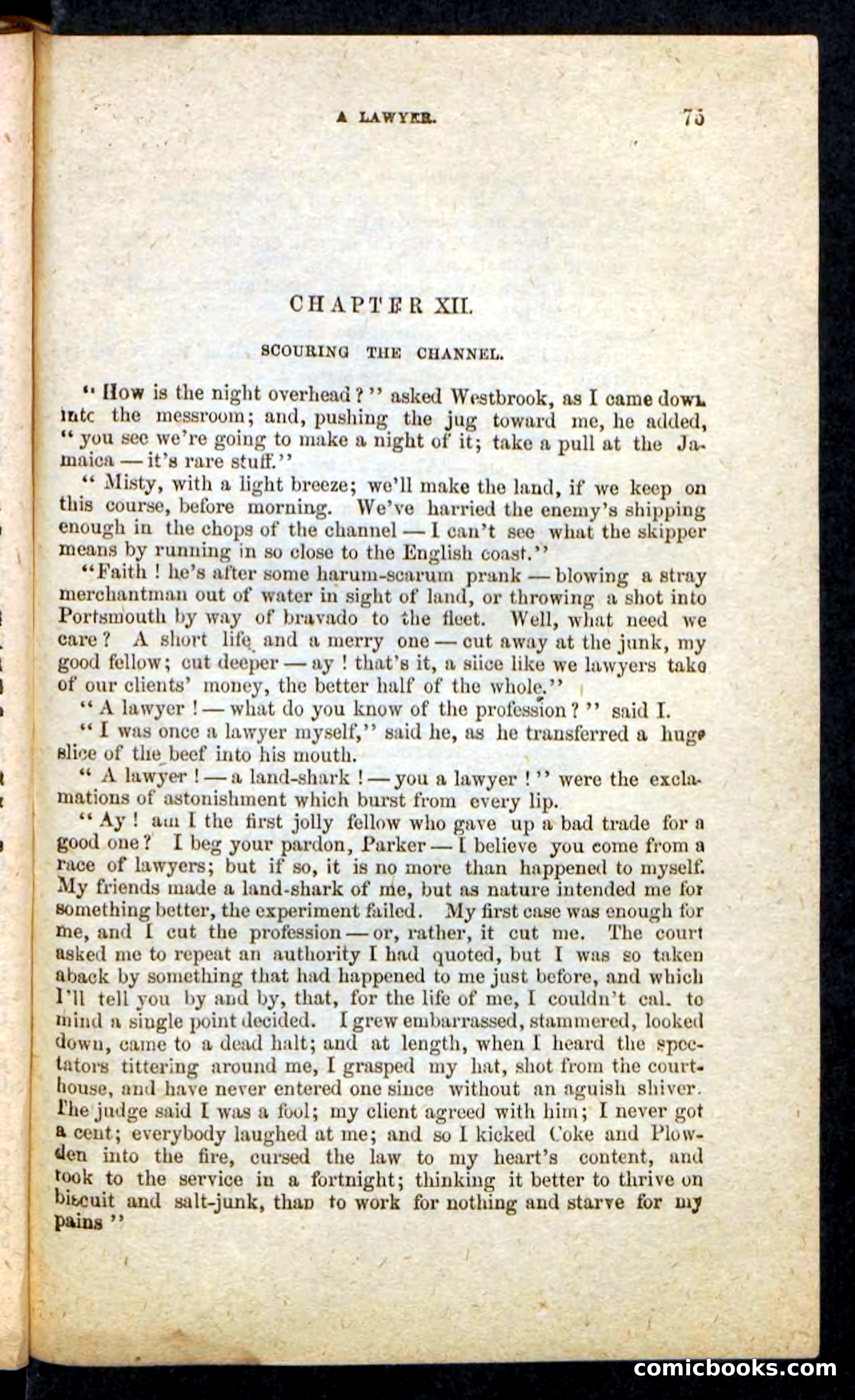Beadle's Pocket Novels No. 235: The Reefer of '76 — page 71 of 100