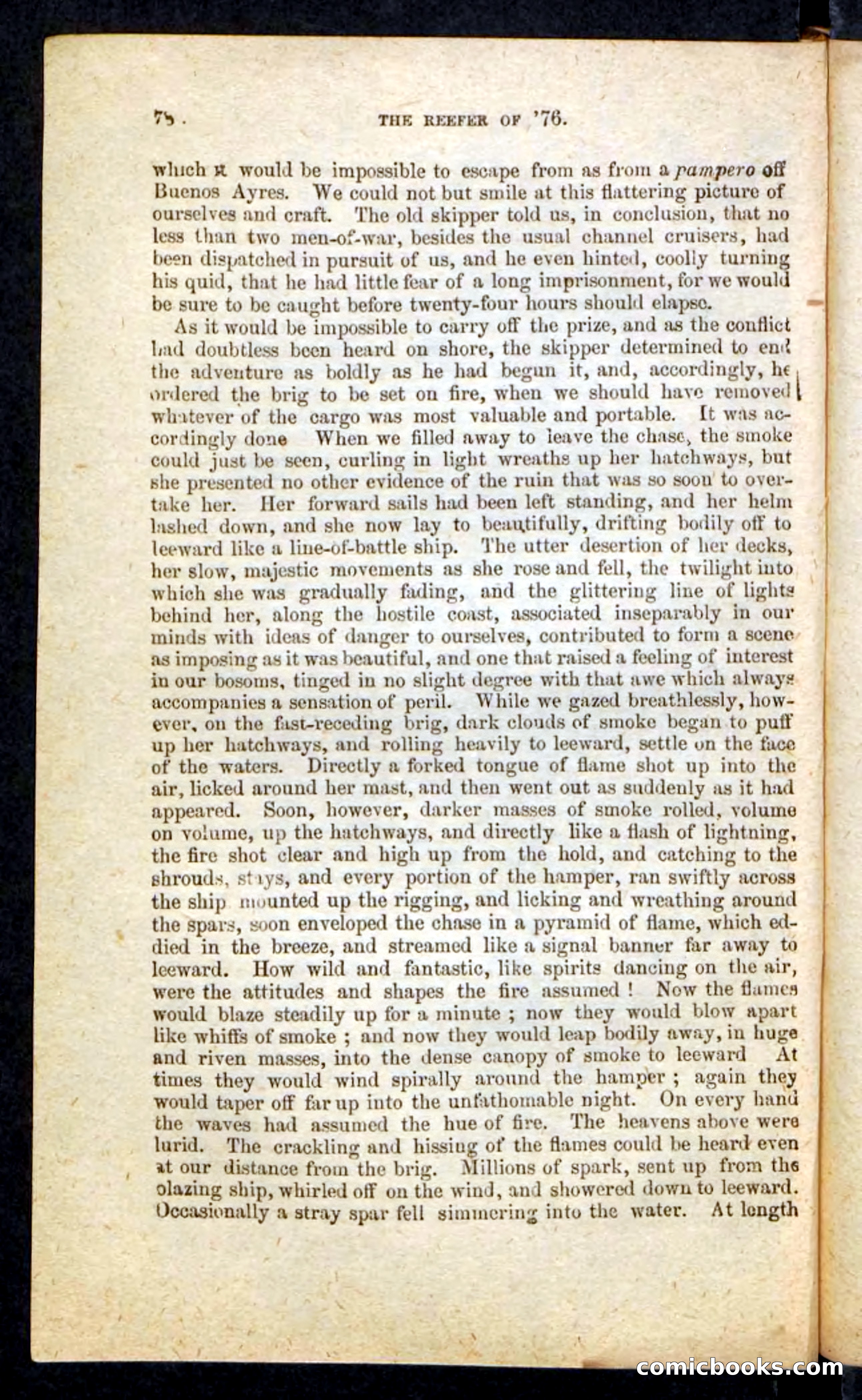 Beadle's Pocket Novels No. 235: The Reefer of '76 — page 74 of 100