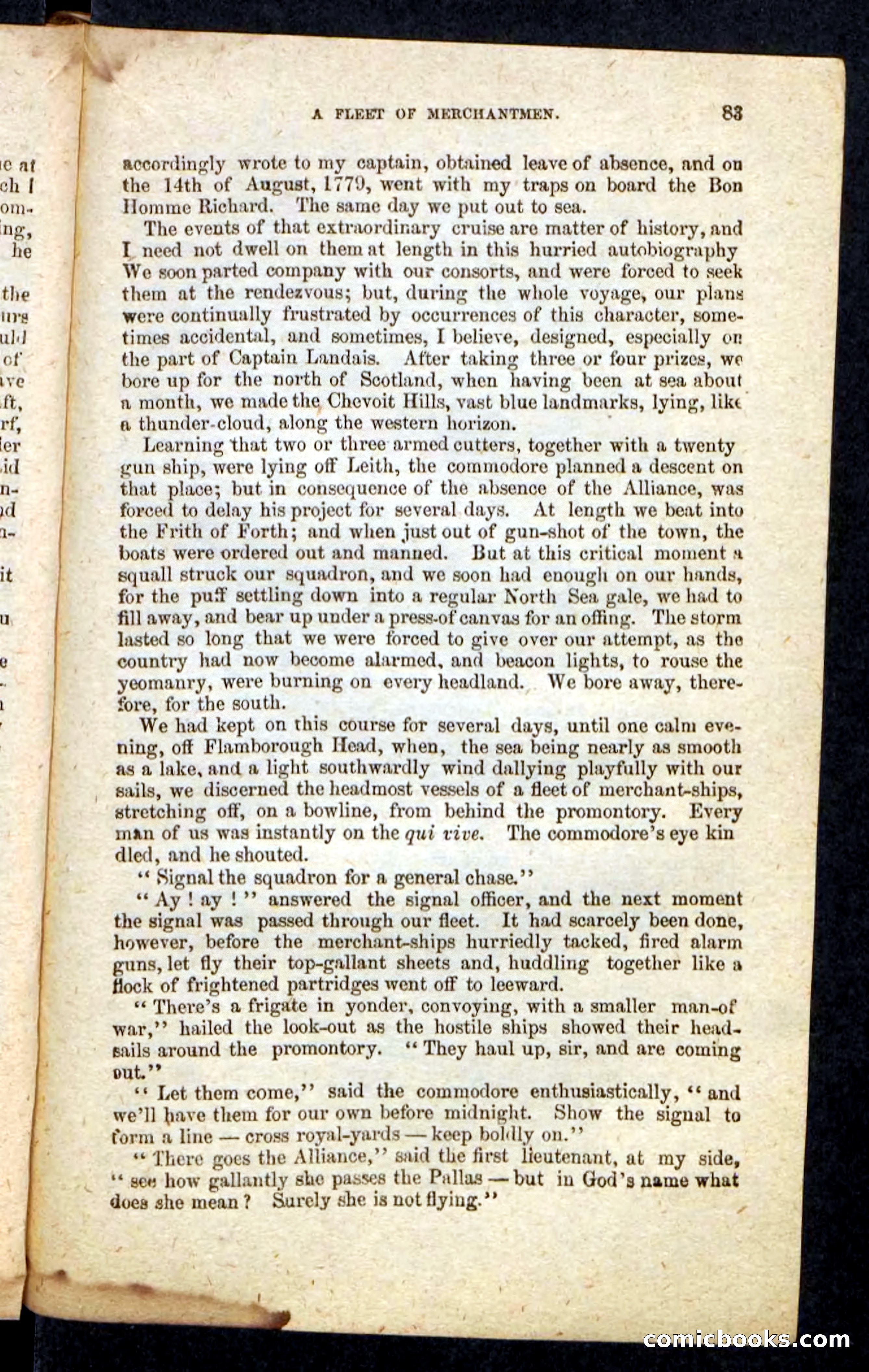 Beadle's Pocket Novels No. 235: The Reefer of '76 — page 79 of 100