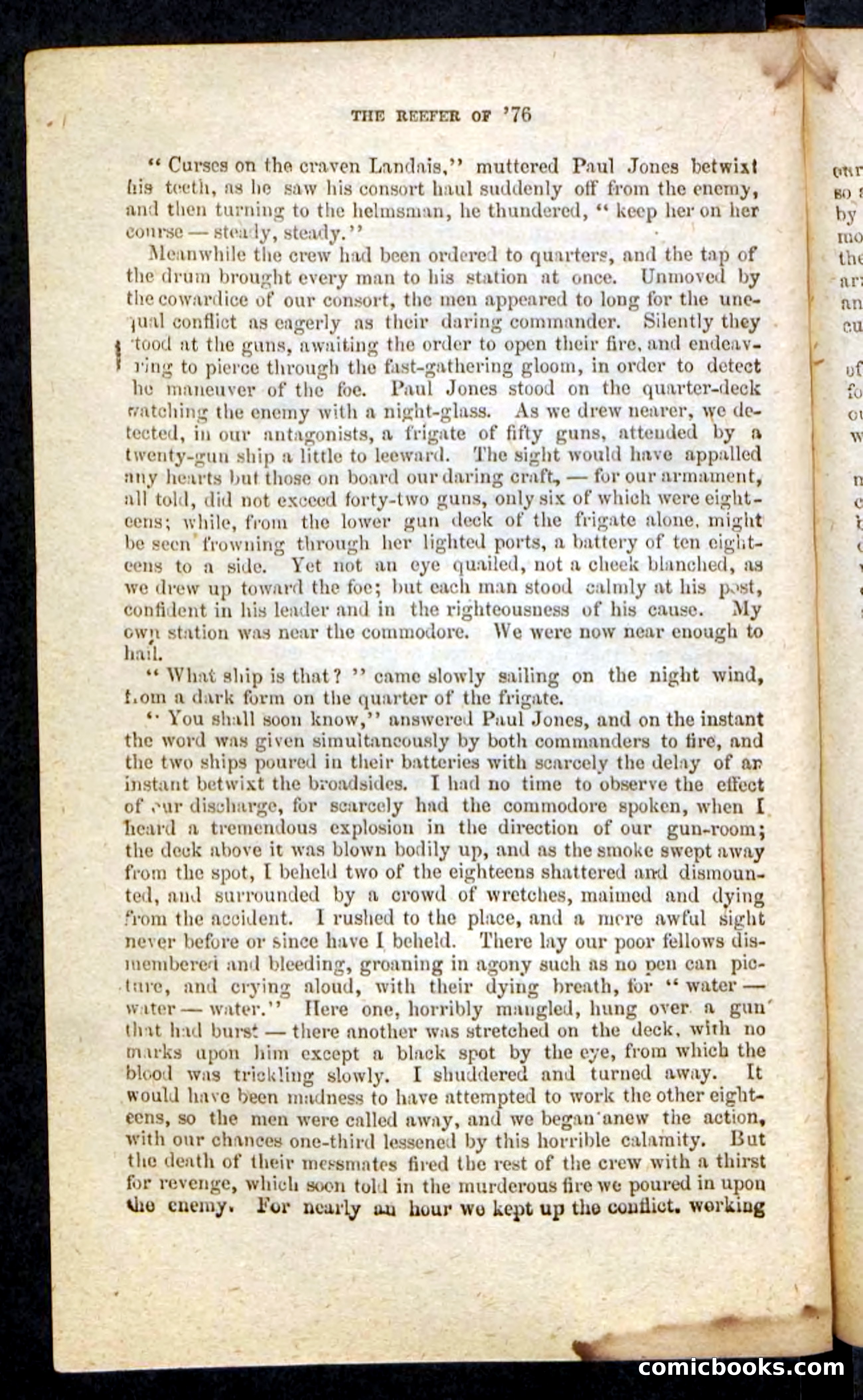 Beadle's Pocket Novels No. 235: The Reefer of '76 — page 80 of 100