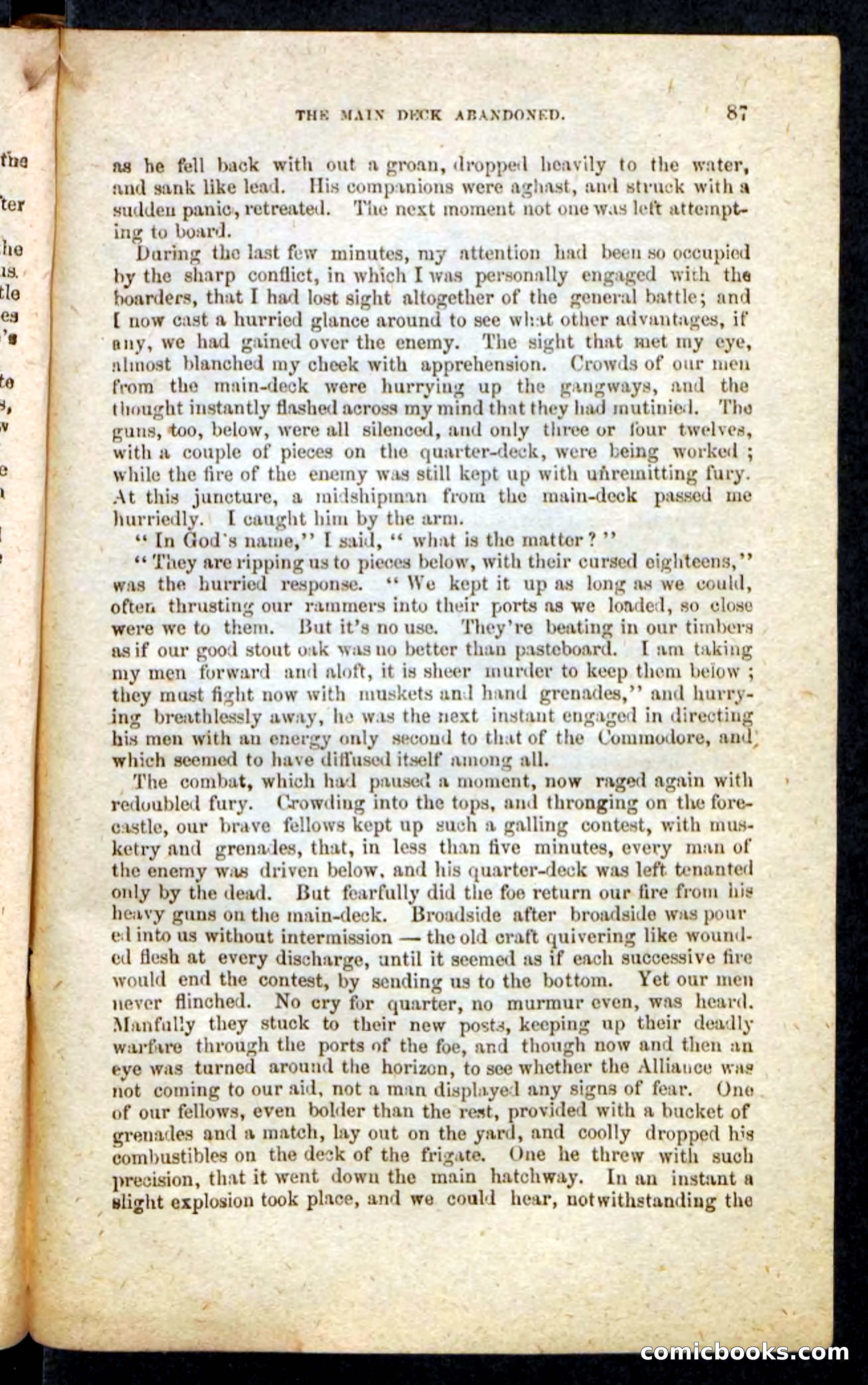 Beadle's Pocket Novels No. 235: The Reefer of '76 — page 83 of 100