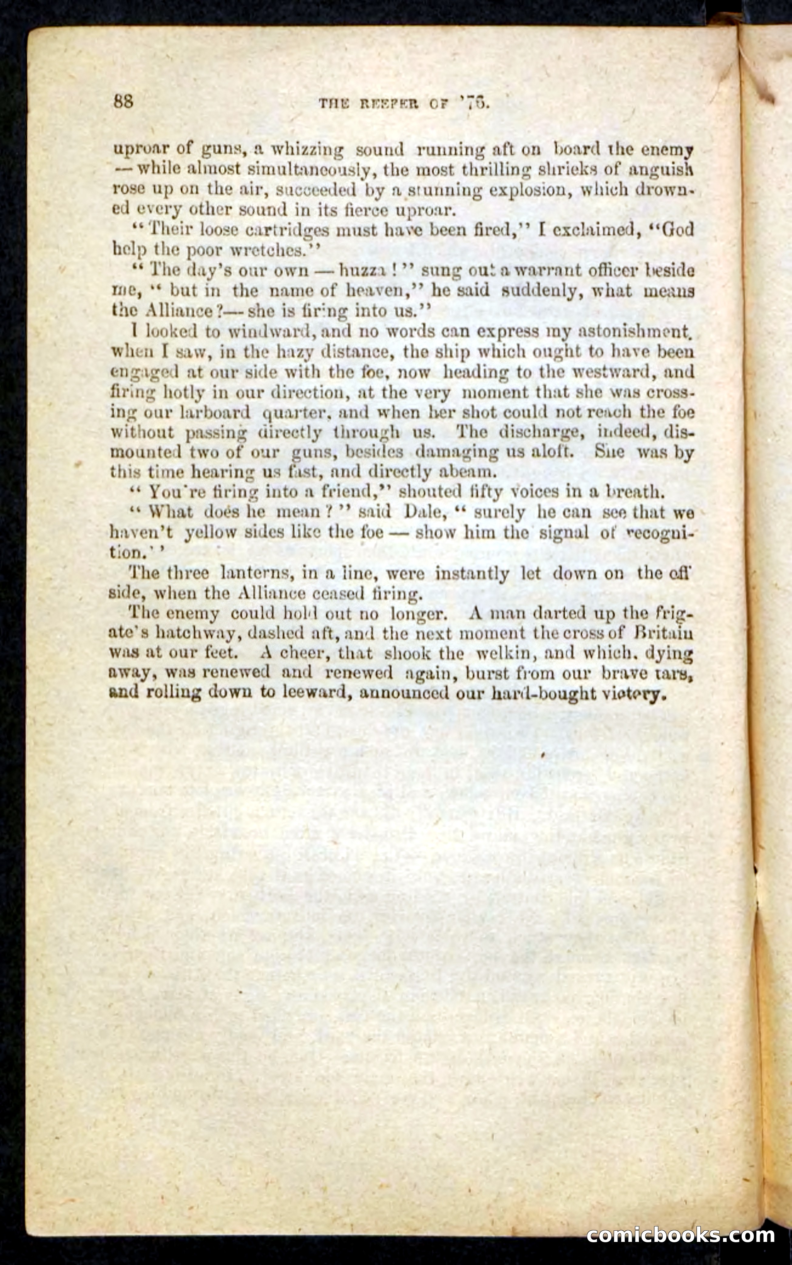 Beadle's Pocket Novels No. 235: The Reefer of '76 — page 84 of 100