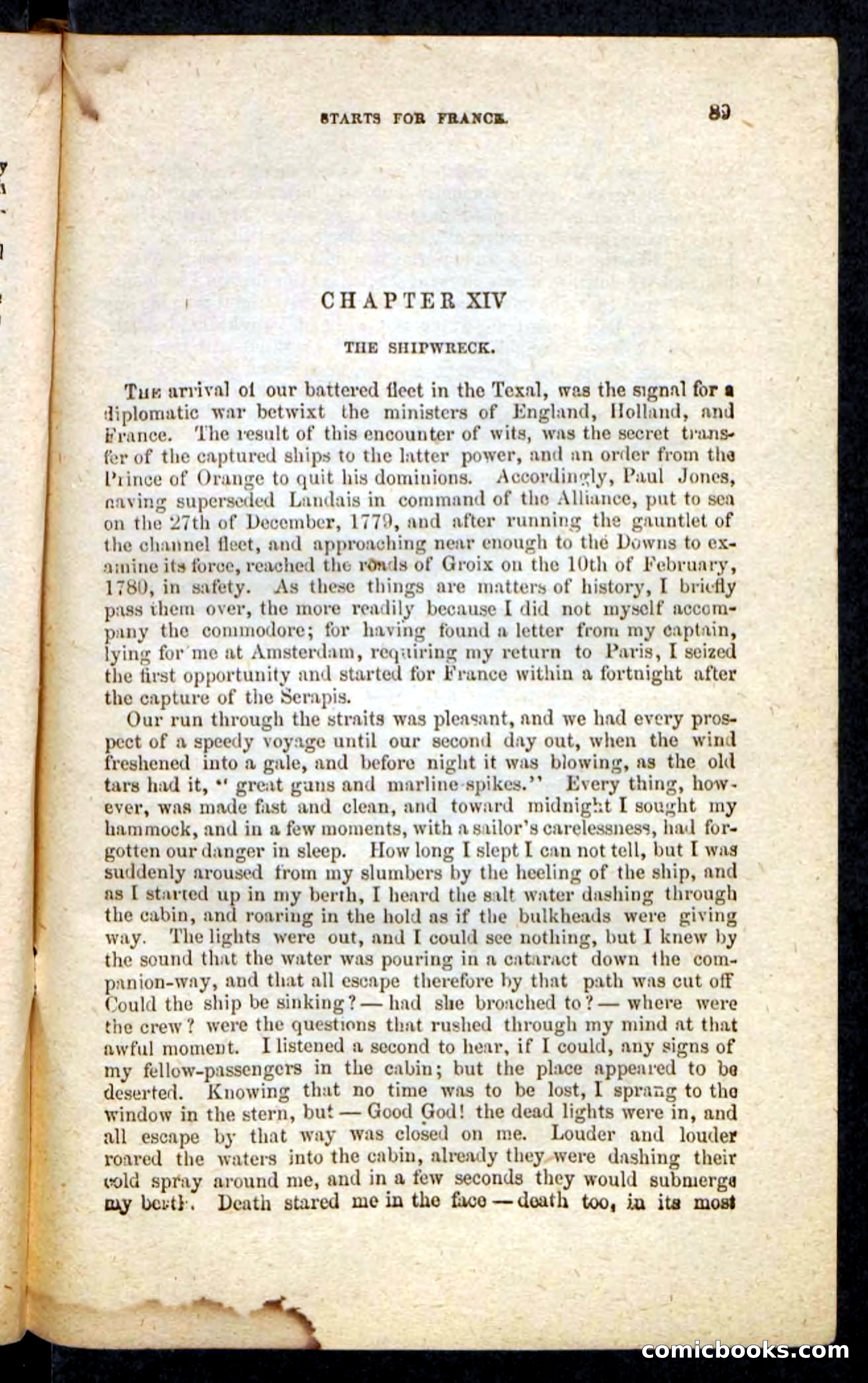 Beadle's Pocket Novels No. 235: The Reefer of '76 — page 85 of 100