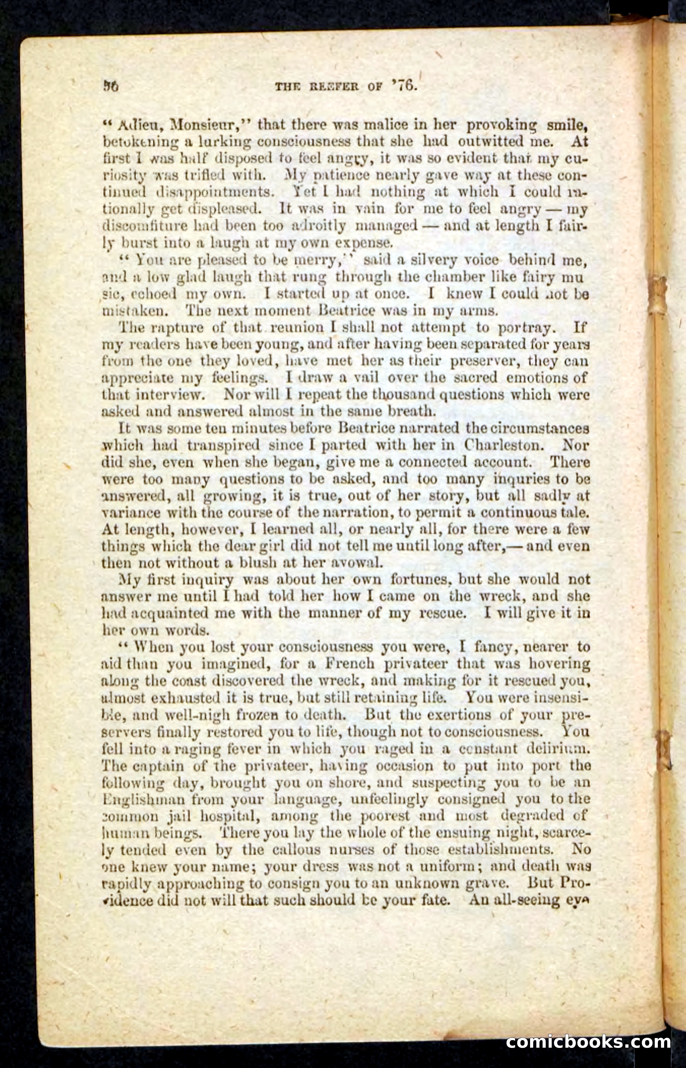 Beadle's Pocket Novels No. 235: The Reefer of '76 — page 92 of 100