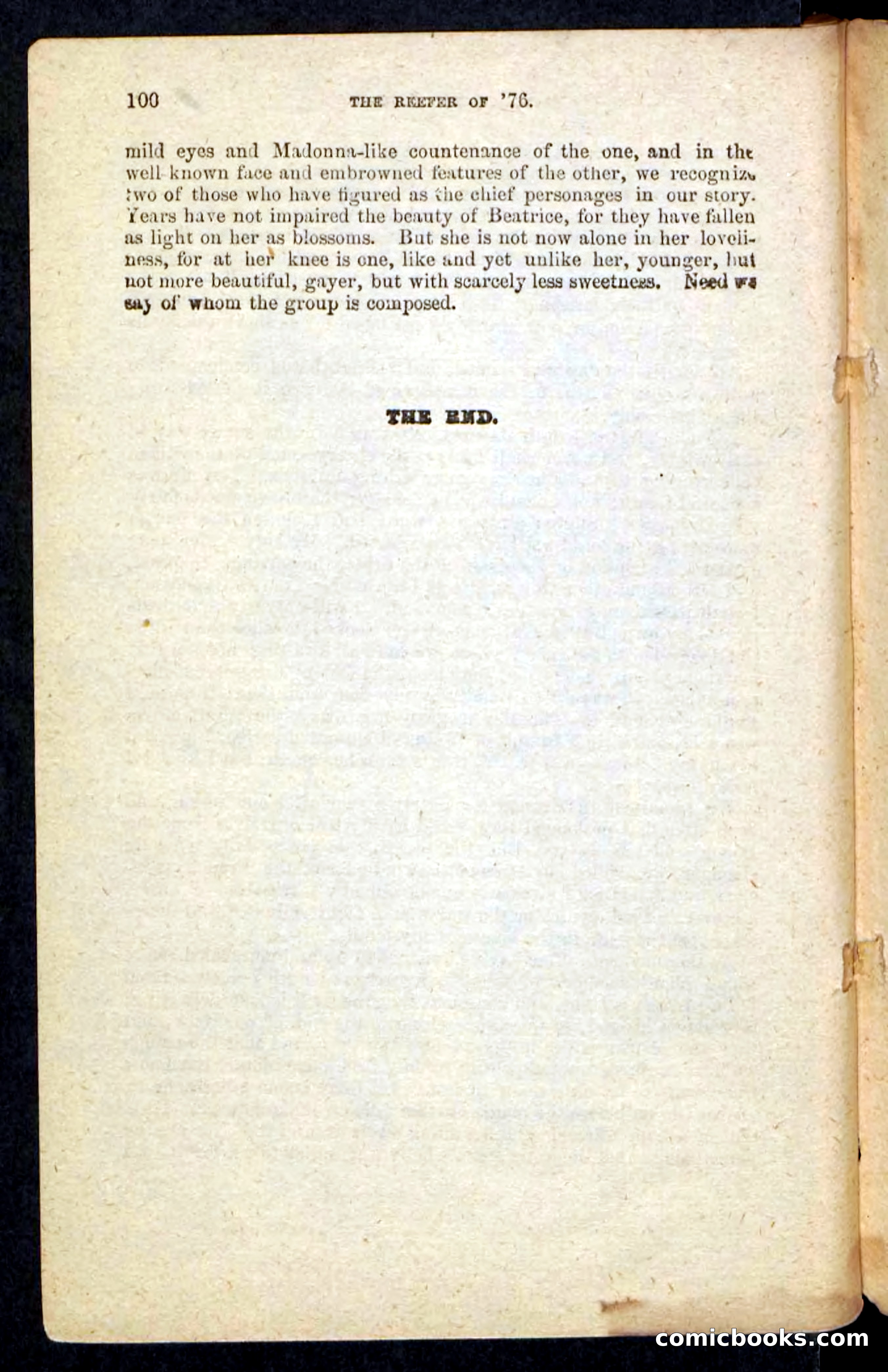 Beadle's Pocket Novels No. 235: The Reefer of '76 — page 96 of 100