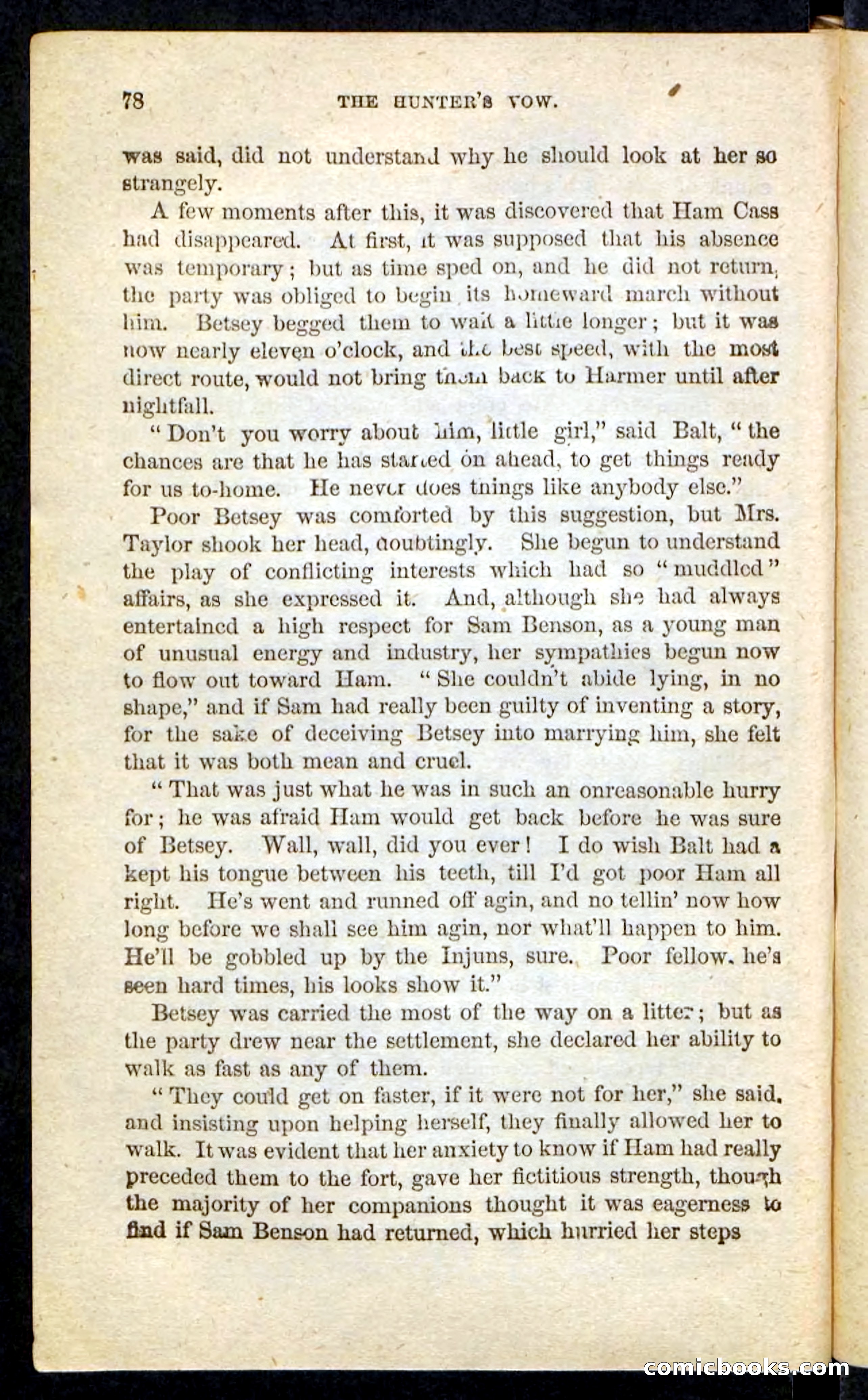 The Hunter's Vow — page 74 of 100