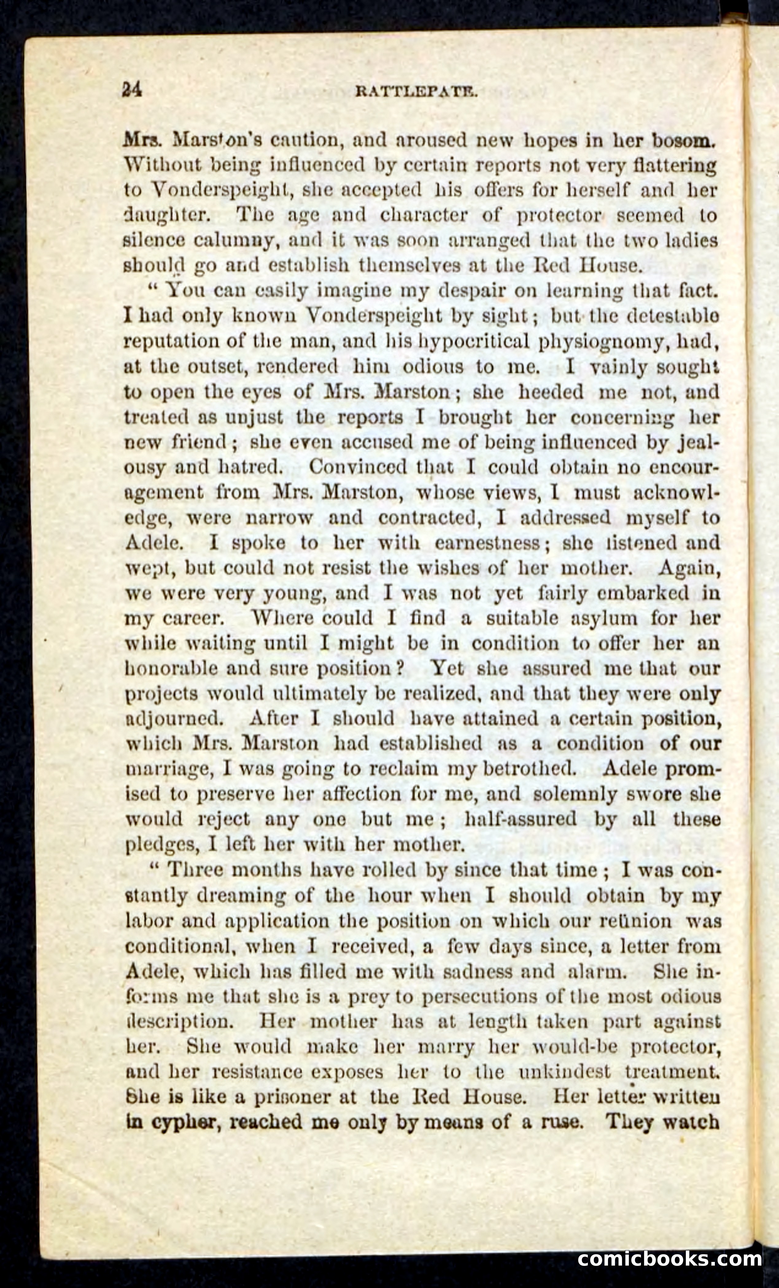 Beadle's Pocket Novels No. 239: Rattlepate — page 20 of 100