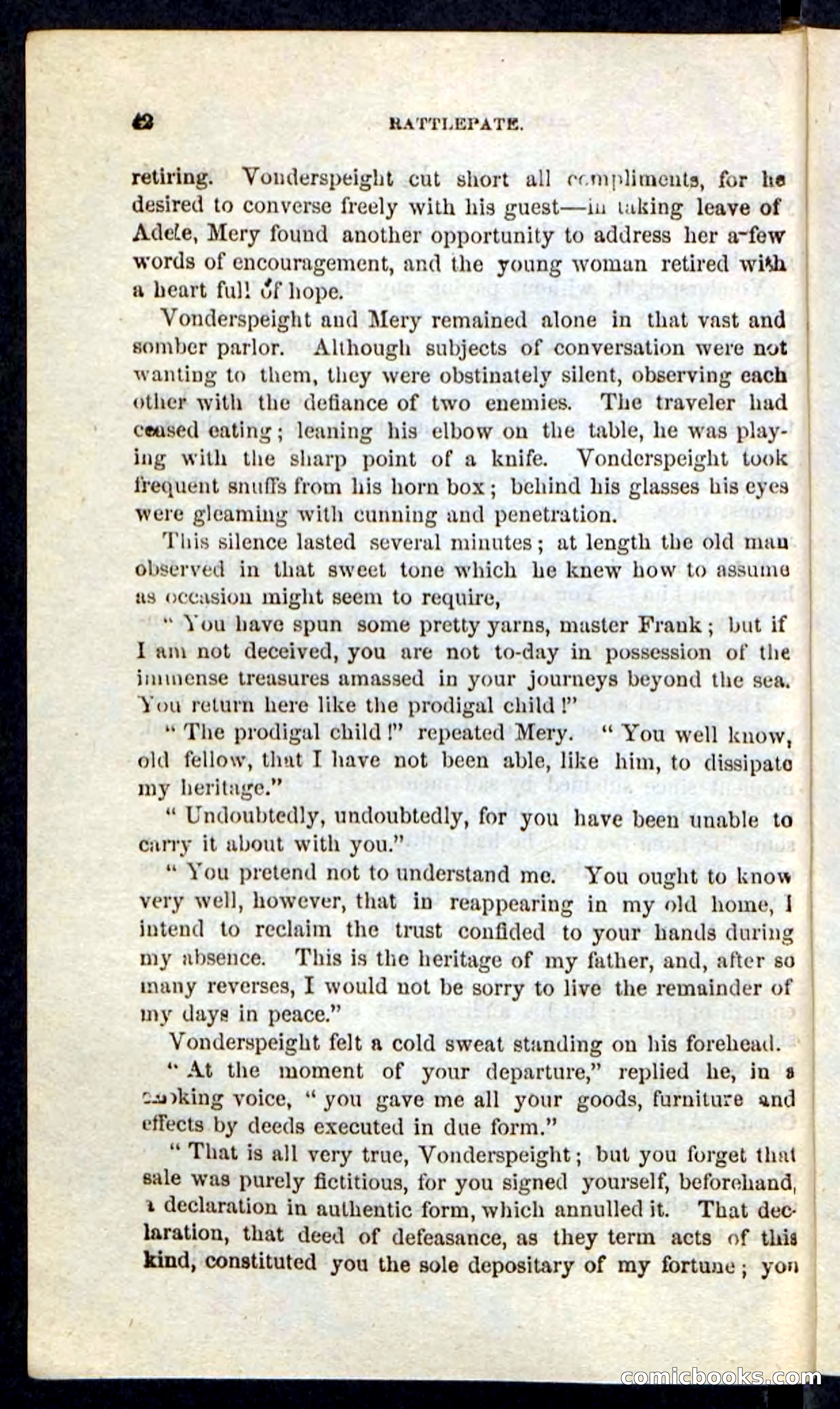 Beadle's Pocket Novels No. 239: Rattlepate — page 38 of 100