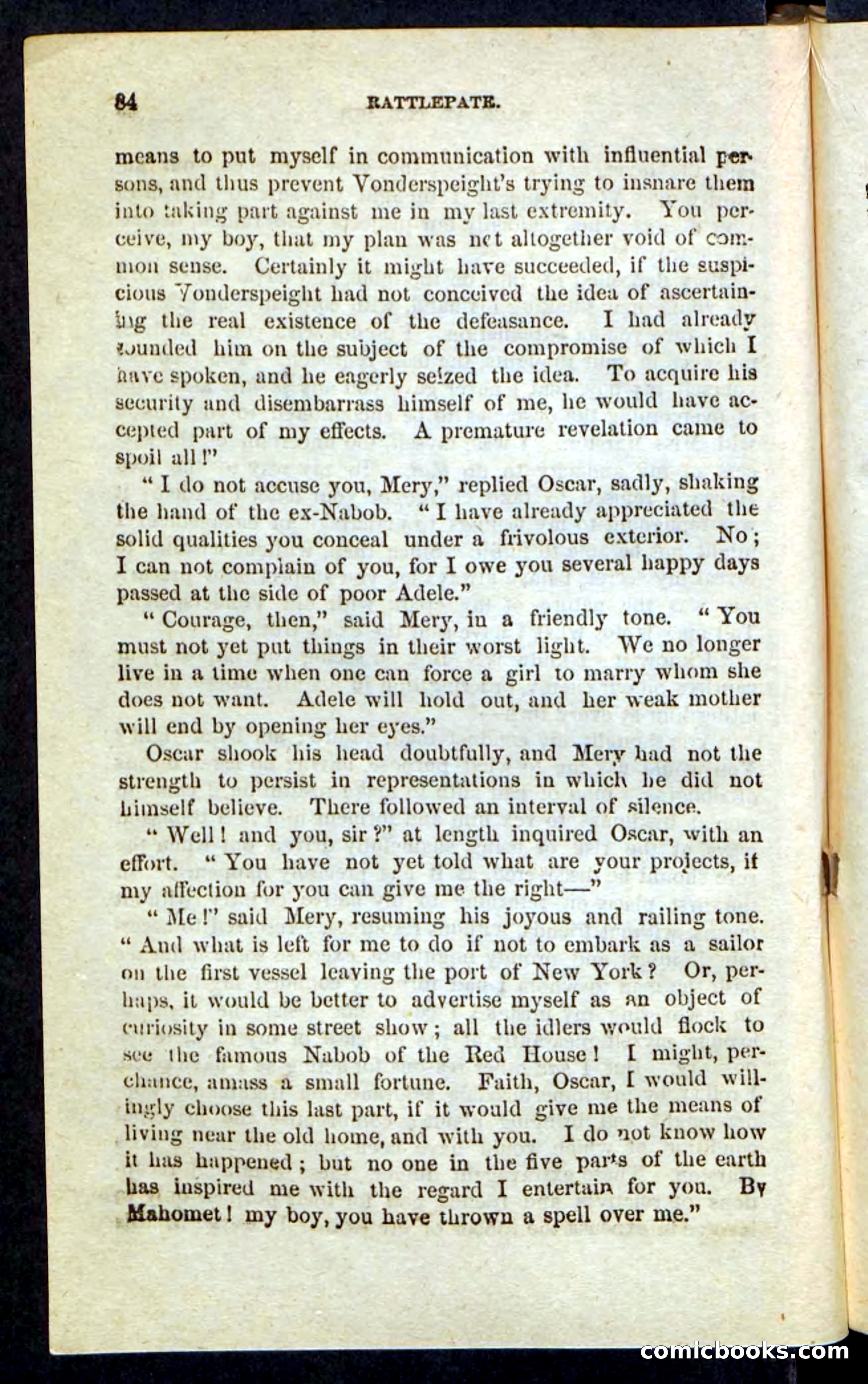 Beadle's Pocket Novels No. 239: Rattlepate — page 80 of 100