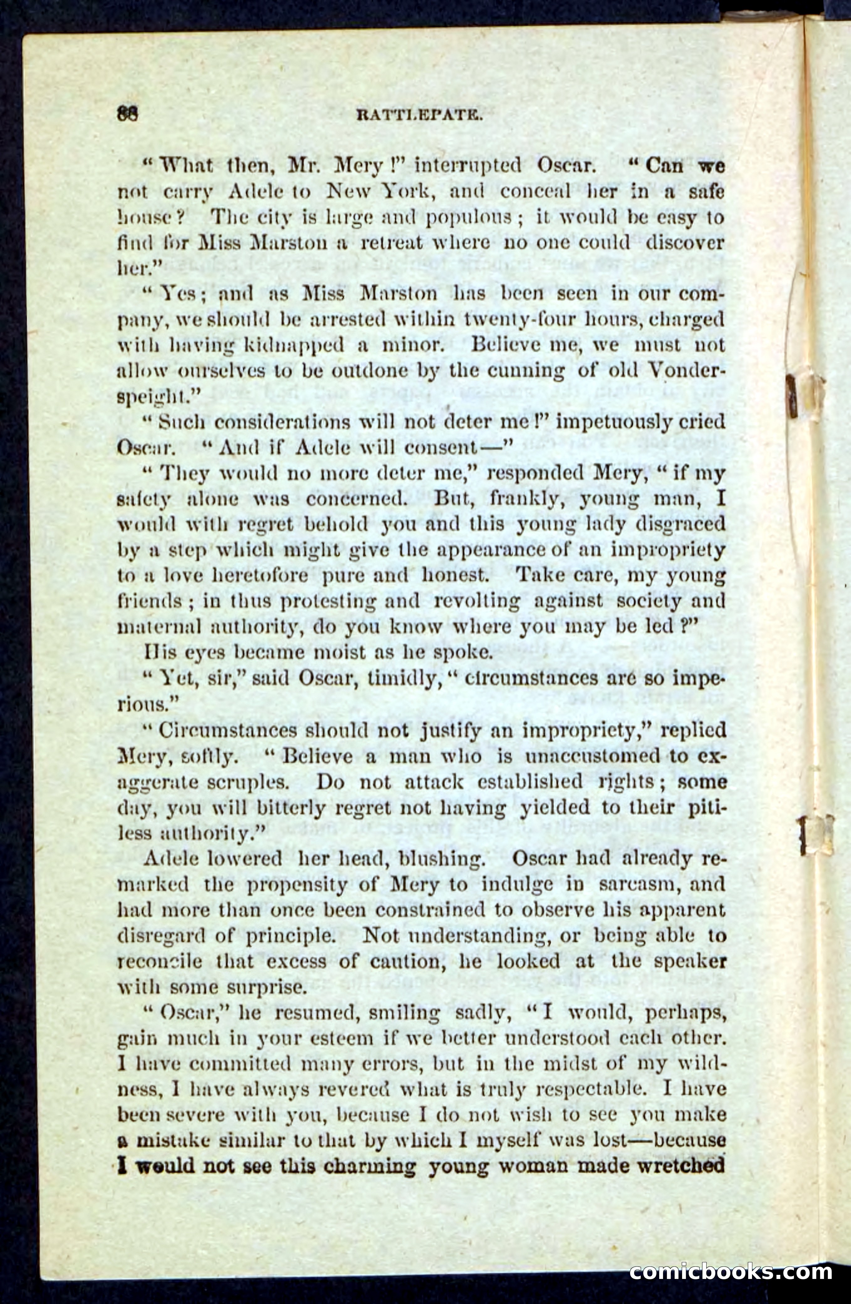 Beadle's Pocket Novels No. 239: Rattlepate — page 84 of 100