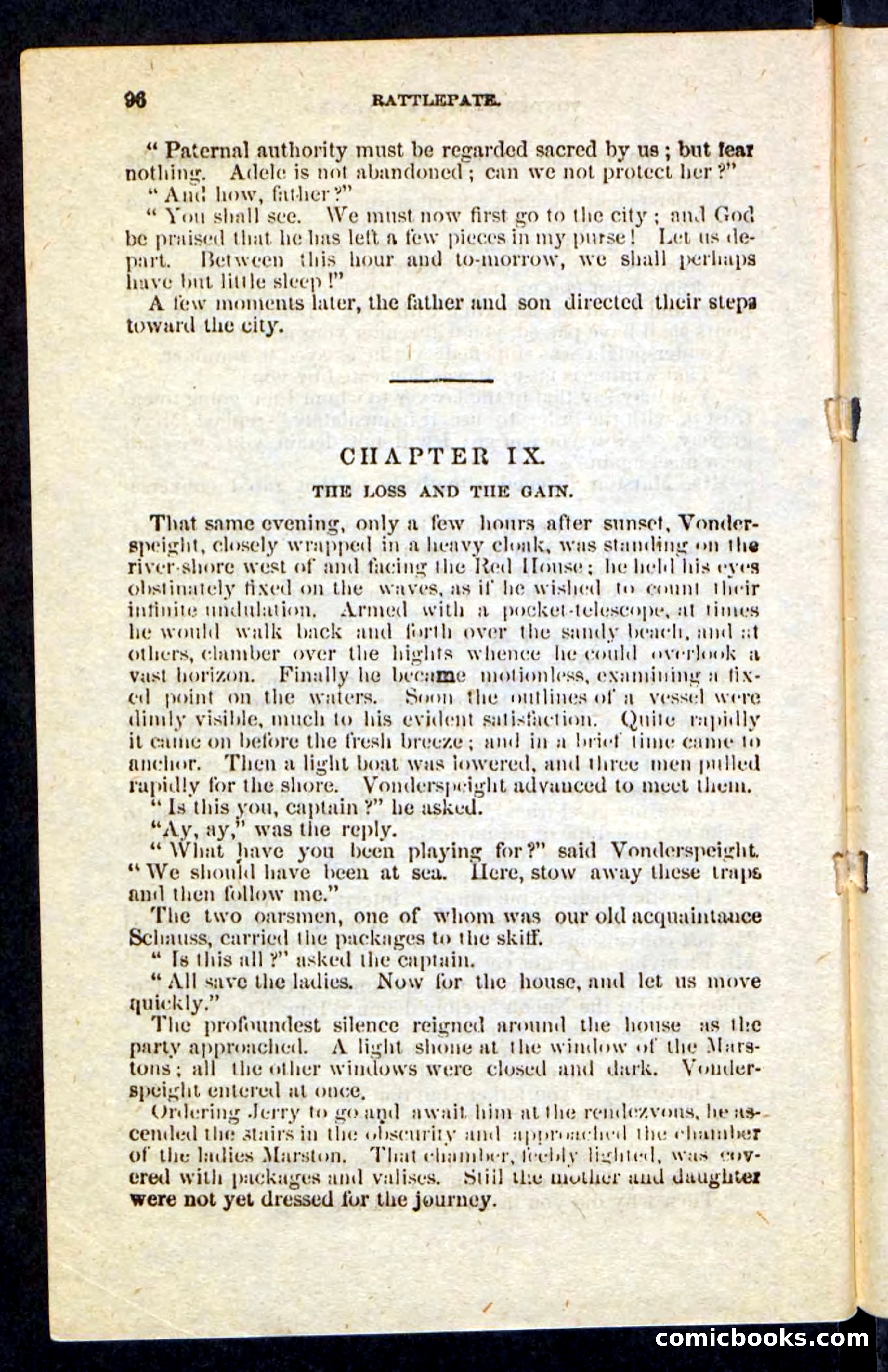 Beadle's Pocket Novels No. 239: Rattlepate — page 92 of 100