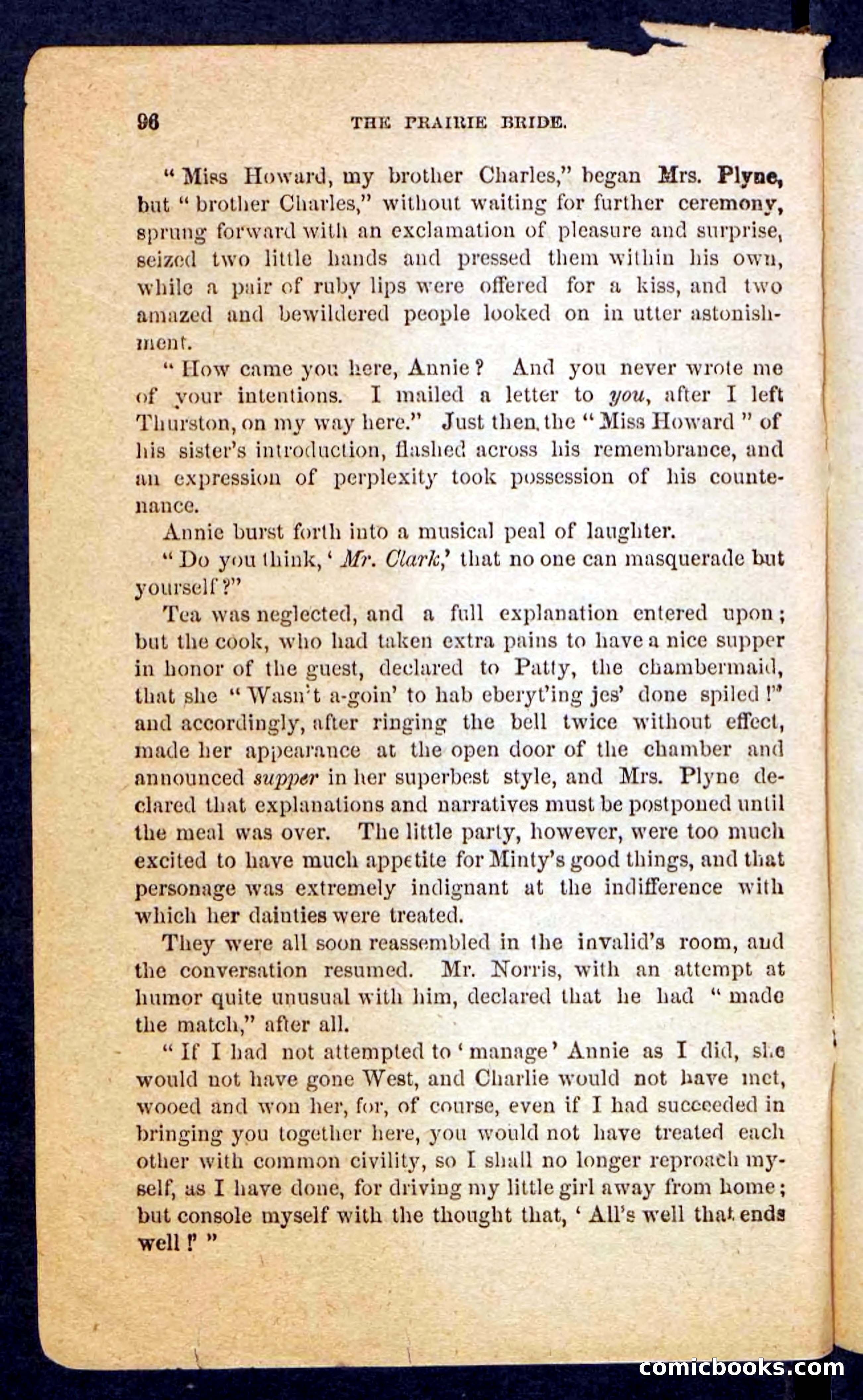 The Prairie Bride — page 92 of 100