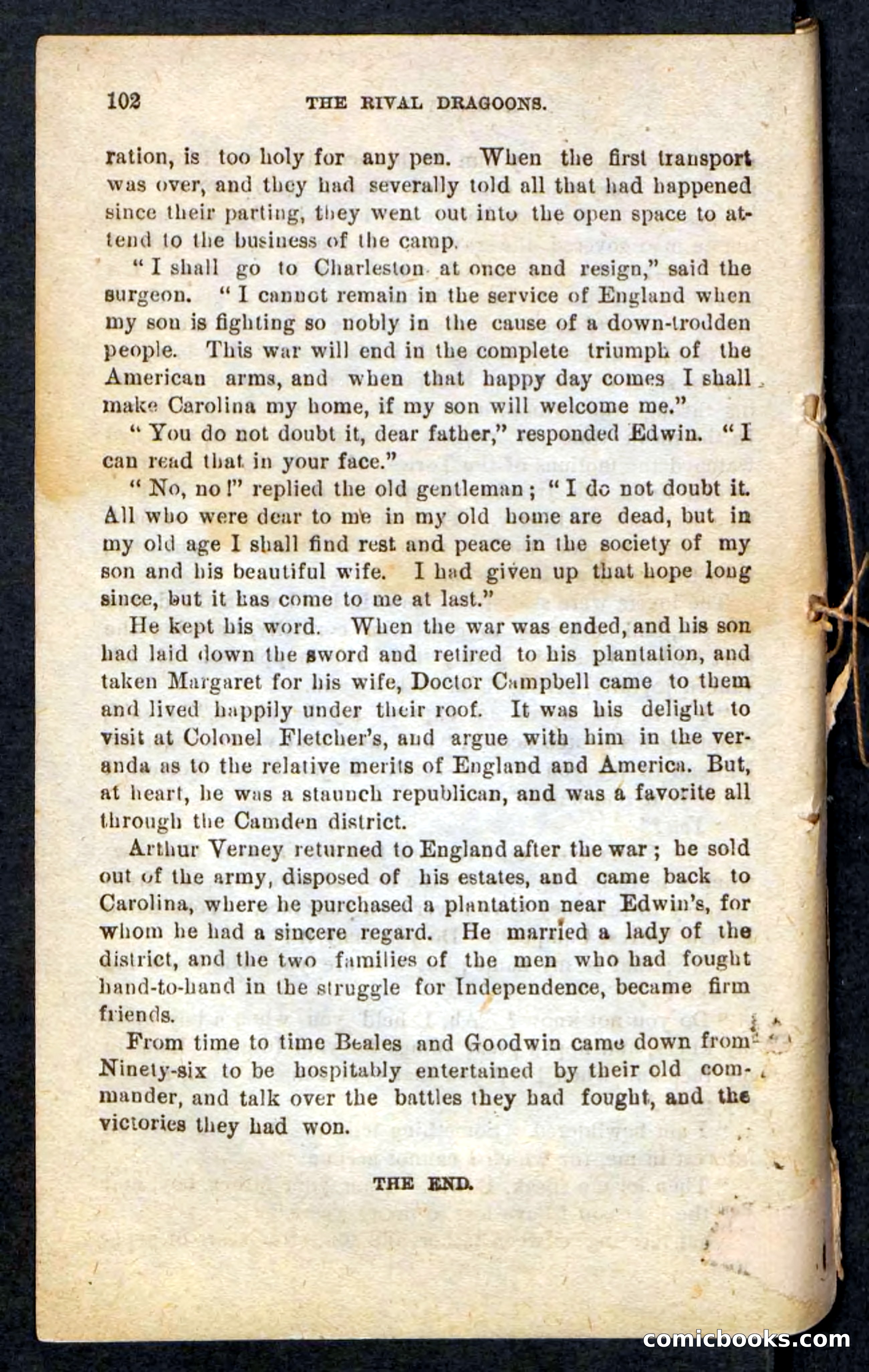 The Dashing Dragoons — page 98 of 100