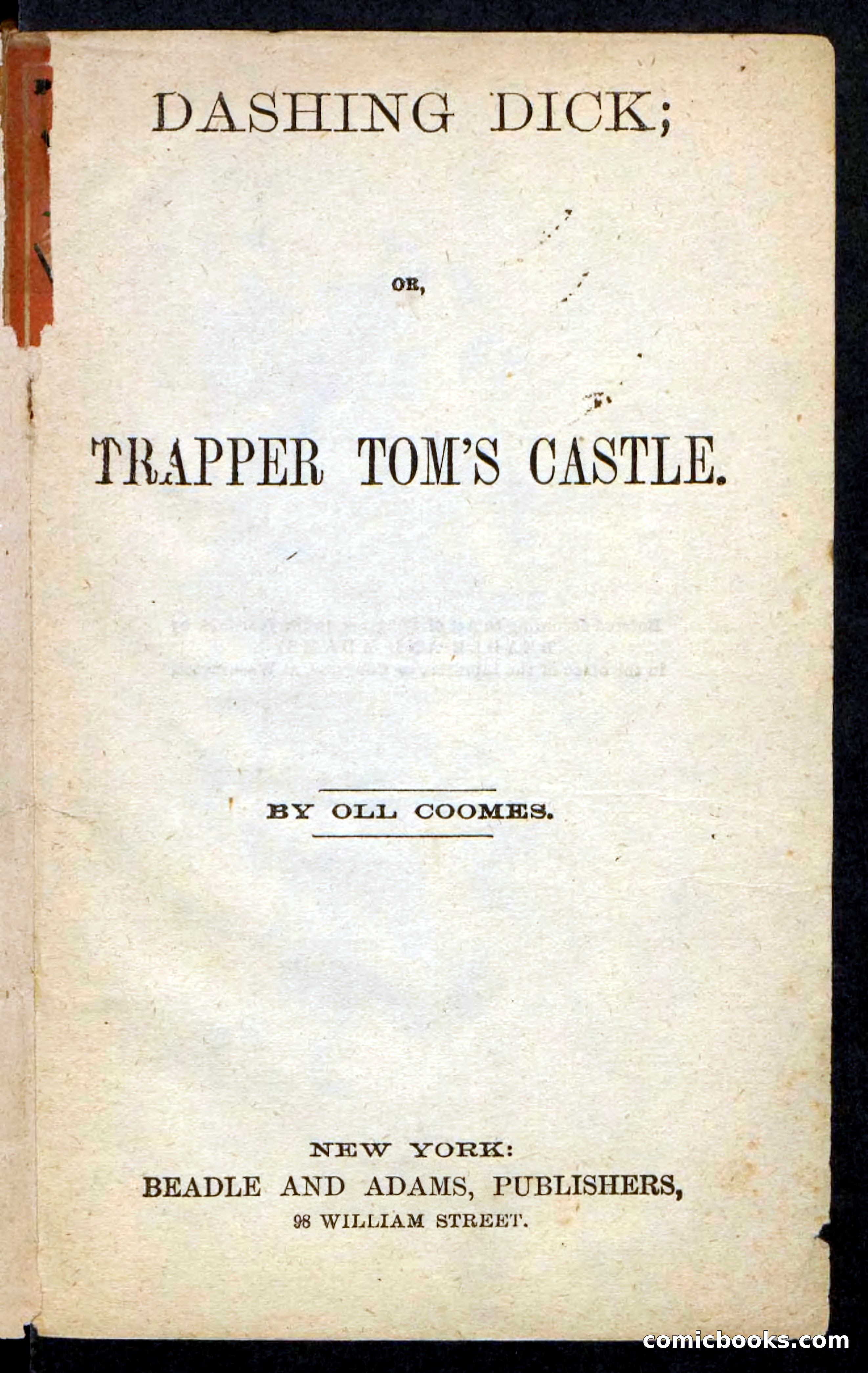 Beadle's Pocket Novels No. 244: Dashing Dick — page 3 of 100