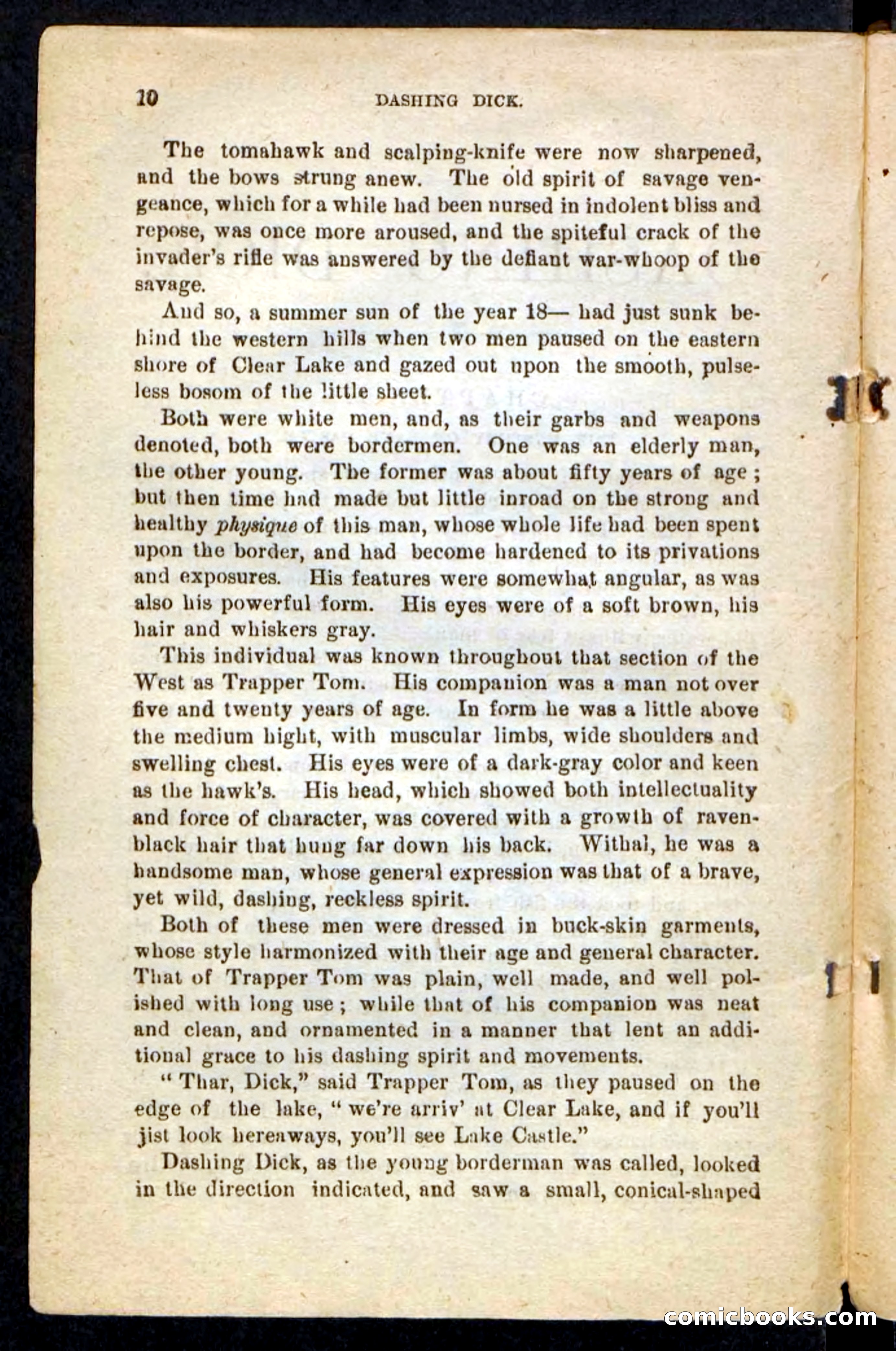 Beadle's Pocket Novels No. 244: Dashing Dick — page 6 of 100