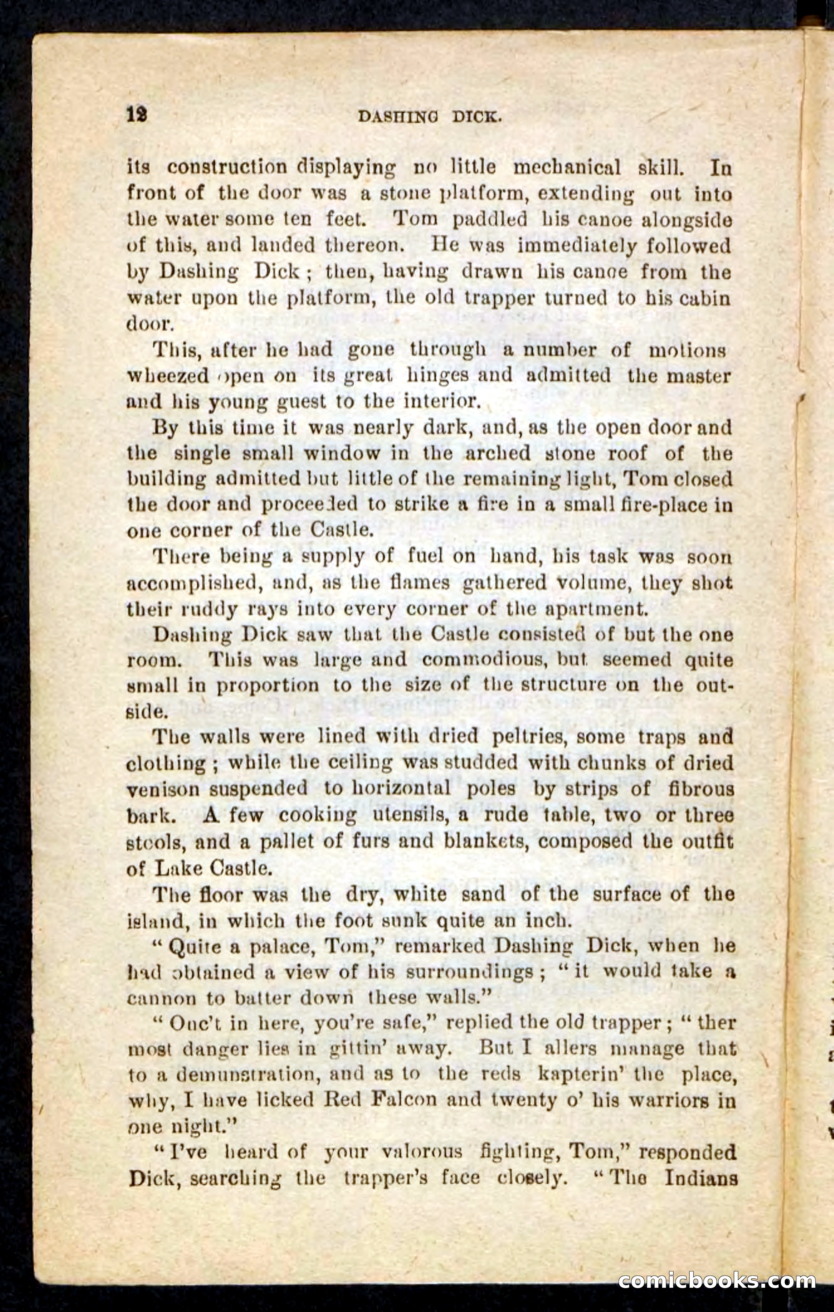 Beadle's Pocket Novels No. 244: Dashing Dick — page 8 of 100