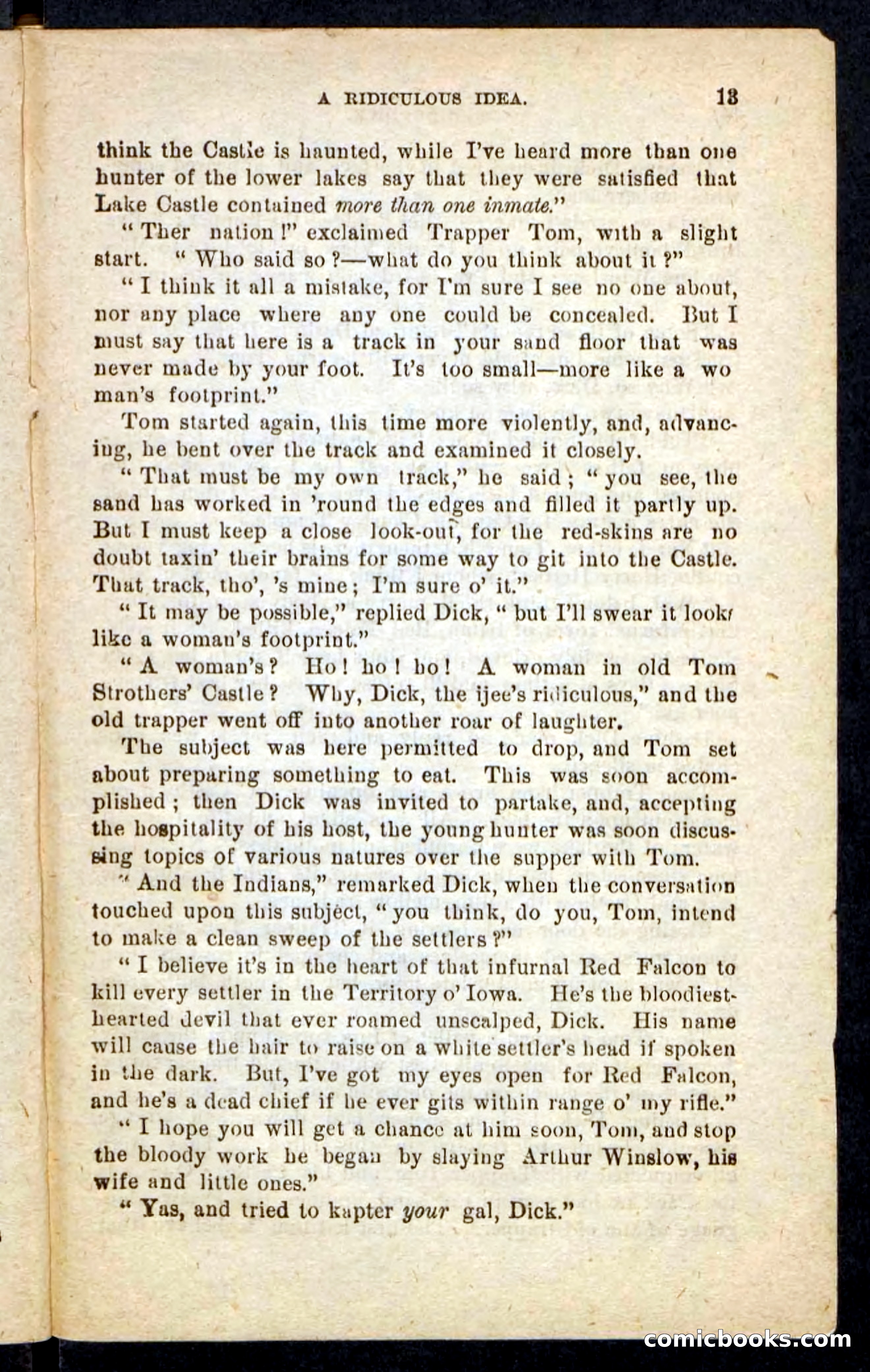 Beadle's Pocket Novels No. 244: Dashing Dick — page 9 of 100