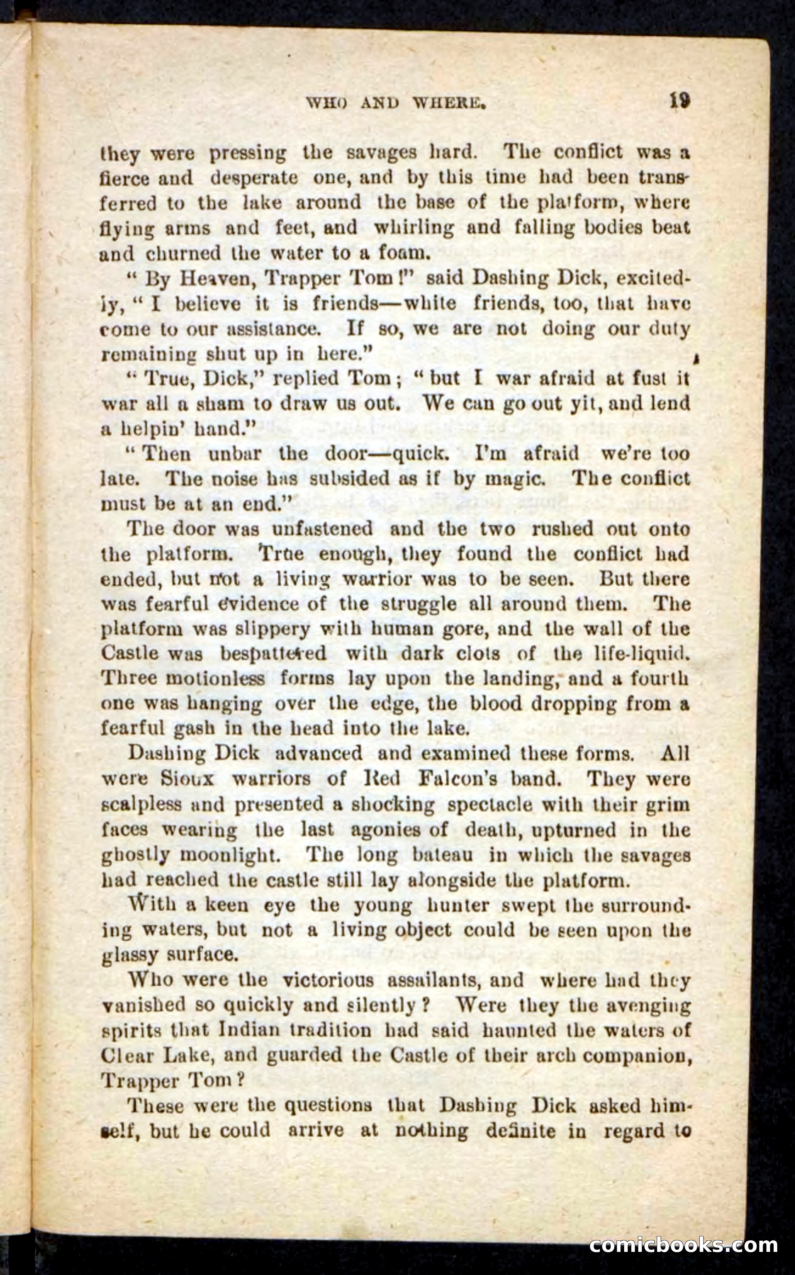 Beadle's Pocket Novels No. 244: Dashing Dick — page 15 of 100