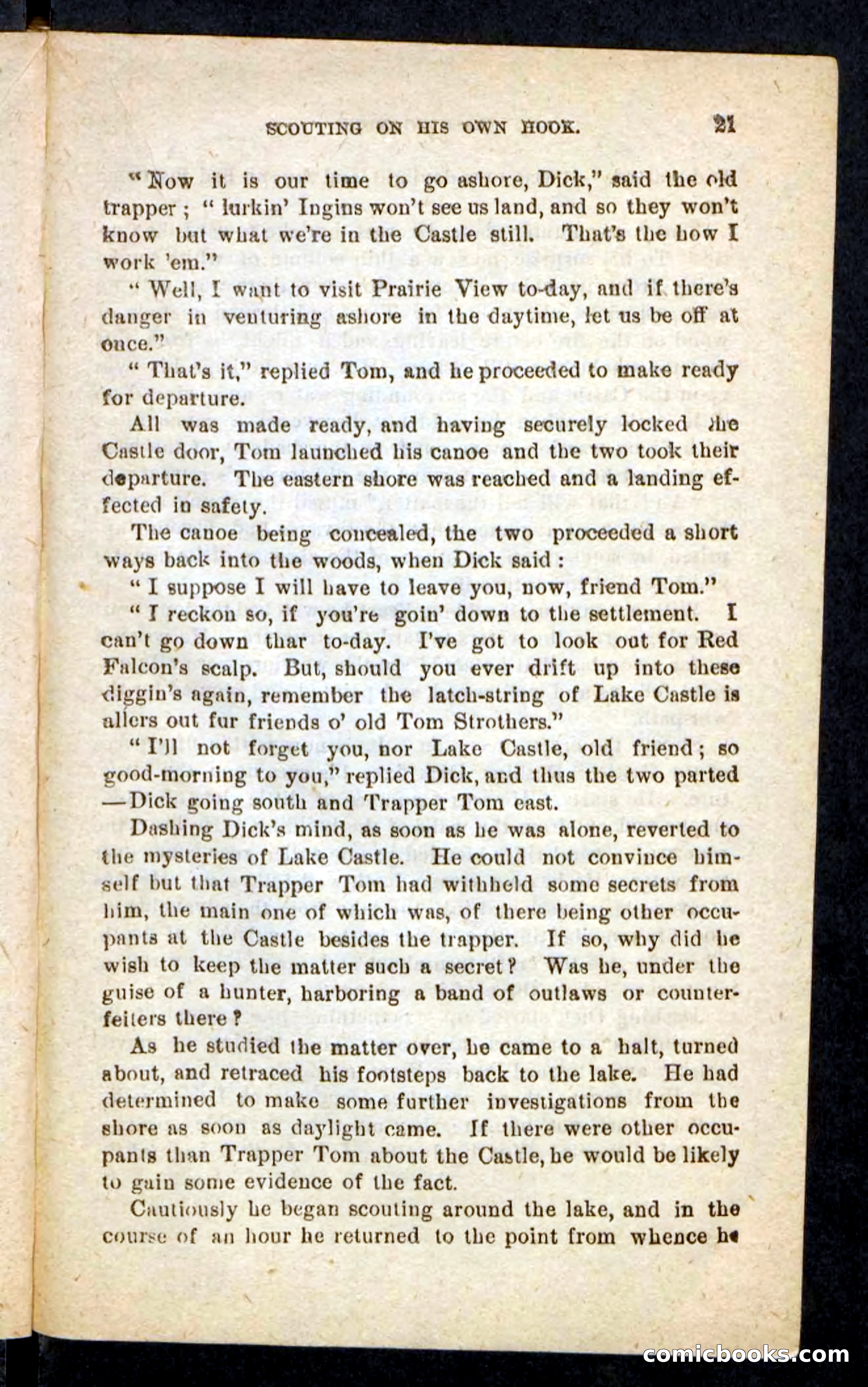 Beadle's Pocket Novels No. 244: Dashing Dick — page 17 of 100