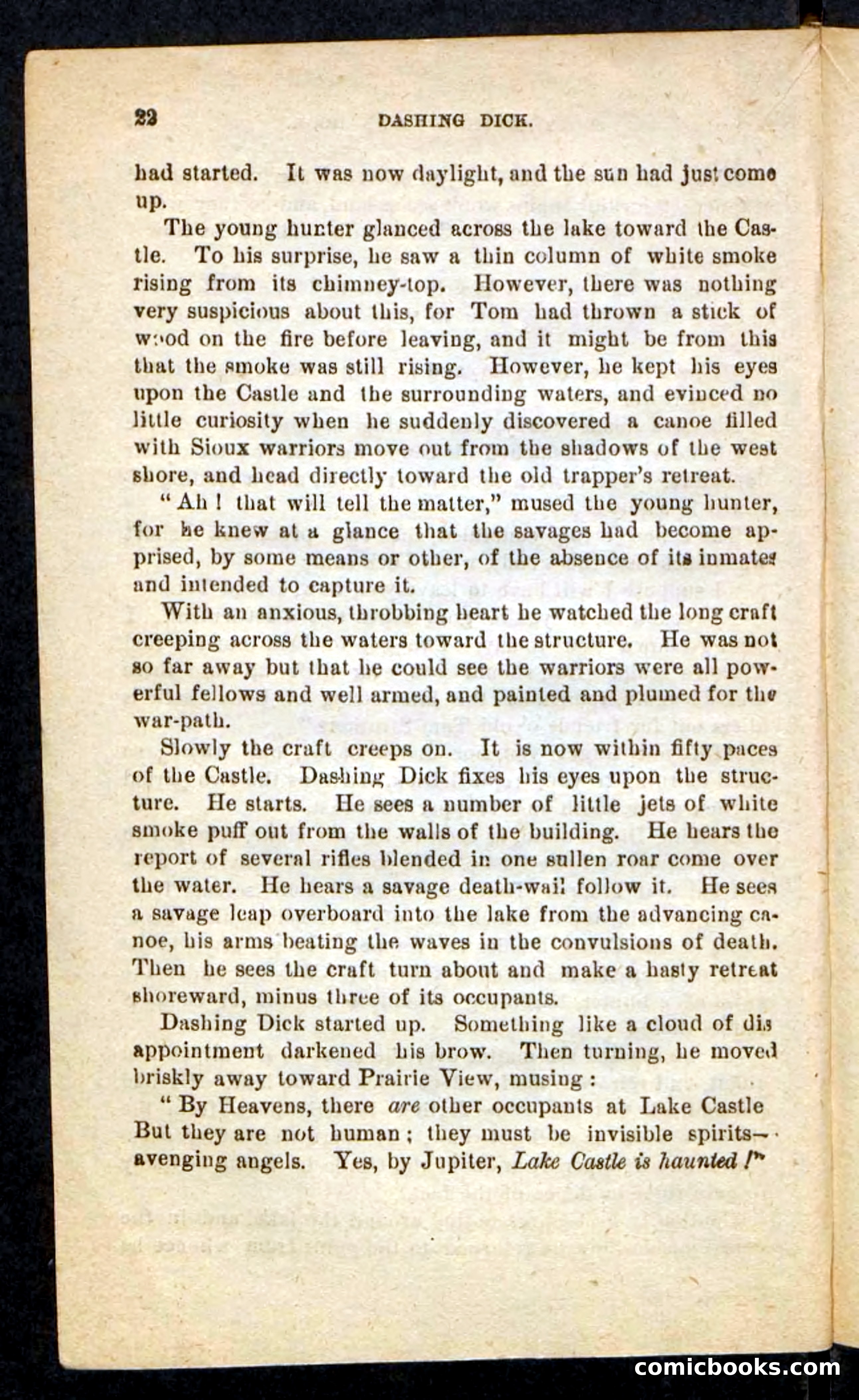 Beadle's Pocket Novels No. 244: Dashing Dick — page 18 of 100