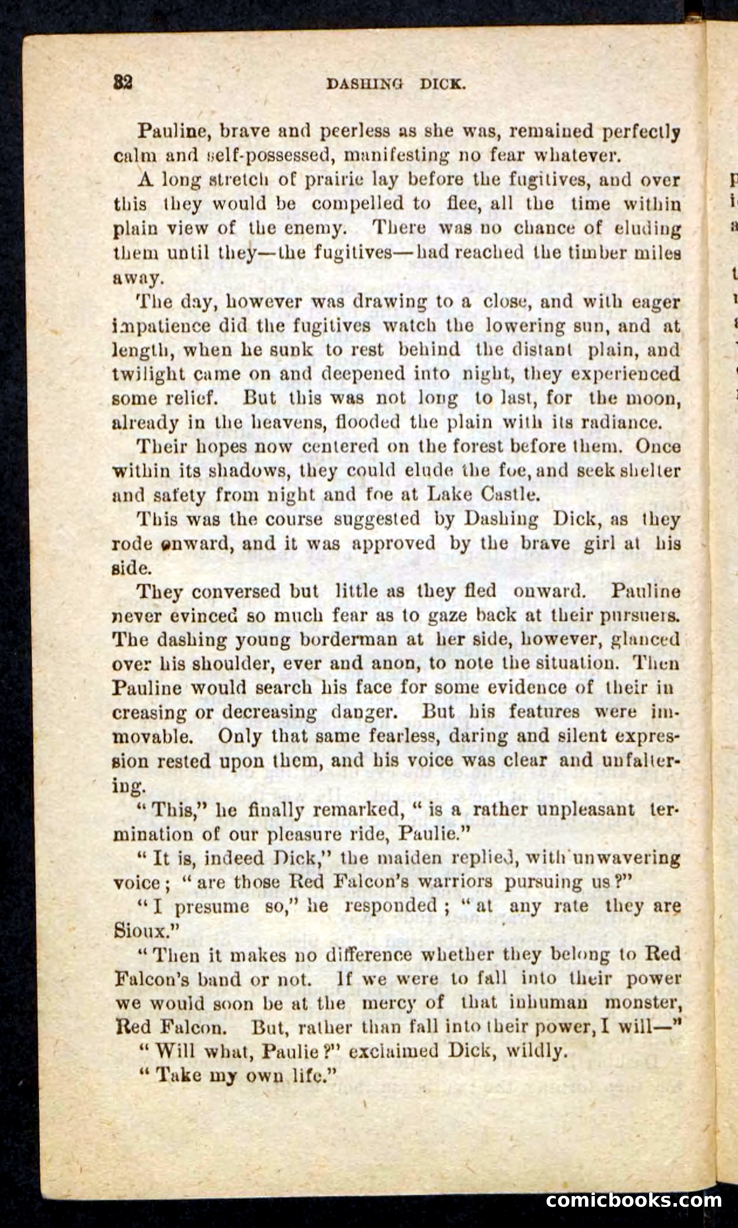 Beadle's Pocket Novels No. 244: Dashing Dick — page 28 of 100